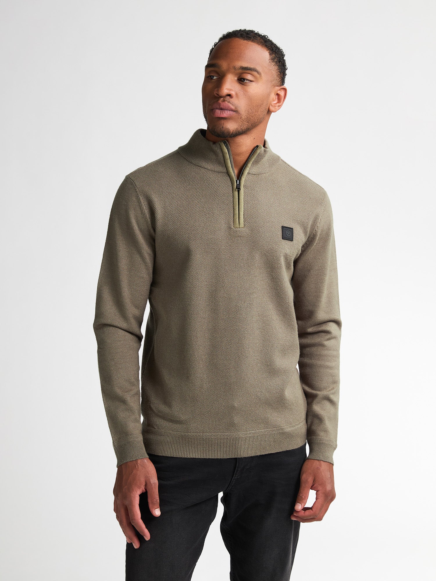 Gebreide Half-Zip Trui Helena