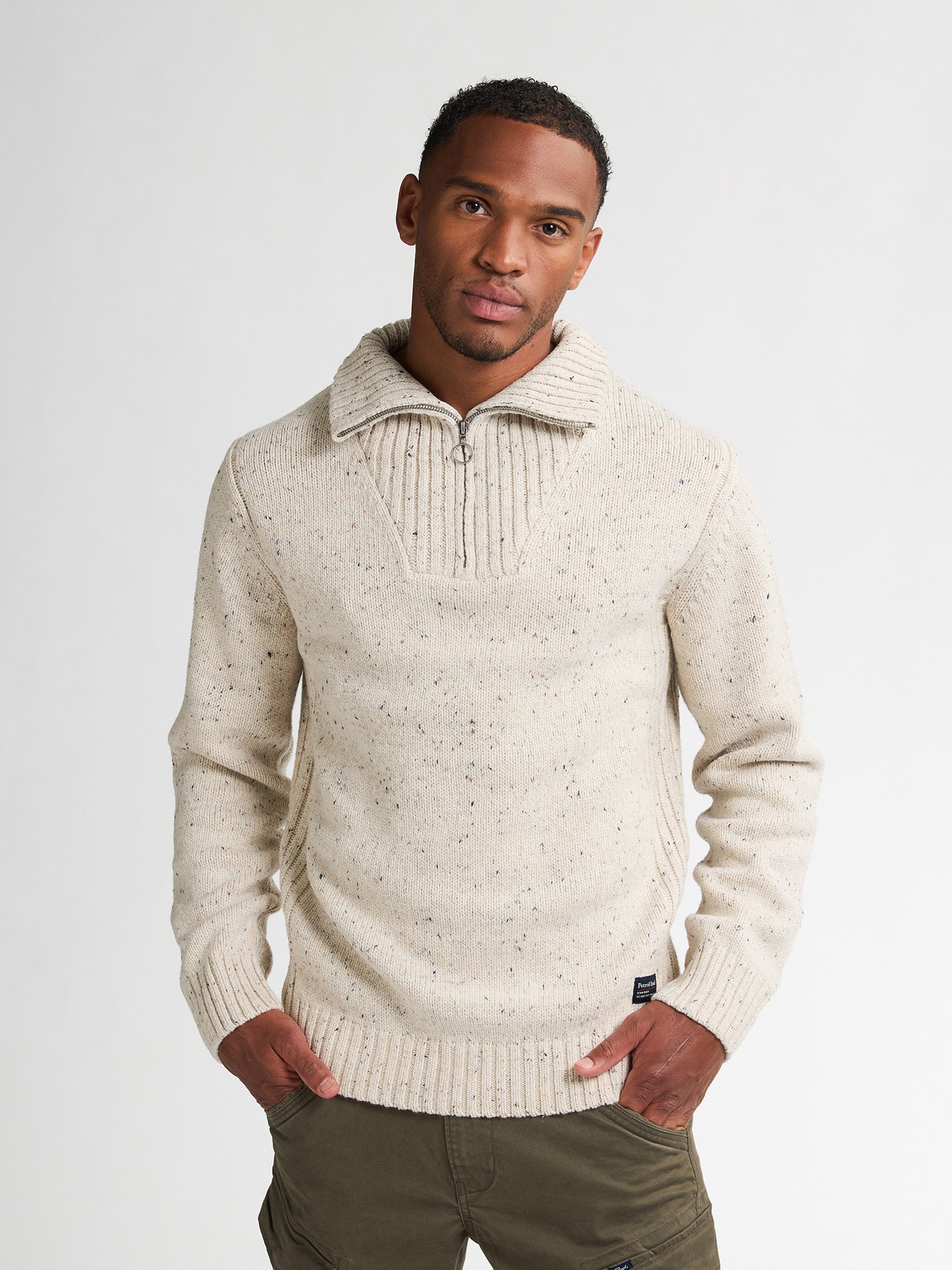 Knitted Half-Zip Sweater Denver