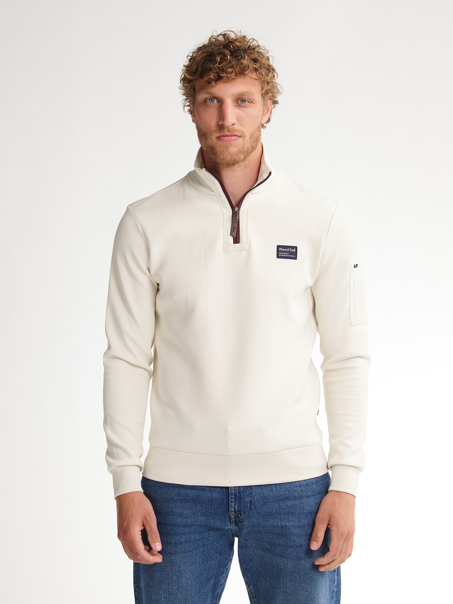 Discover the Petrol Industries Half-Zip Sweater Prairie du Chien