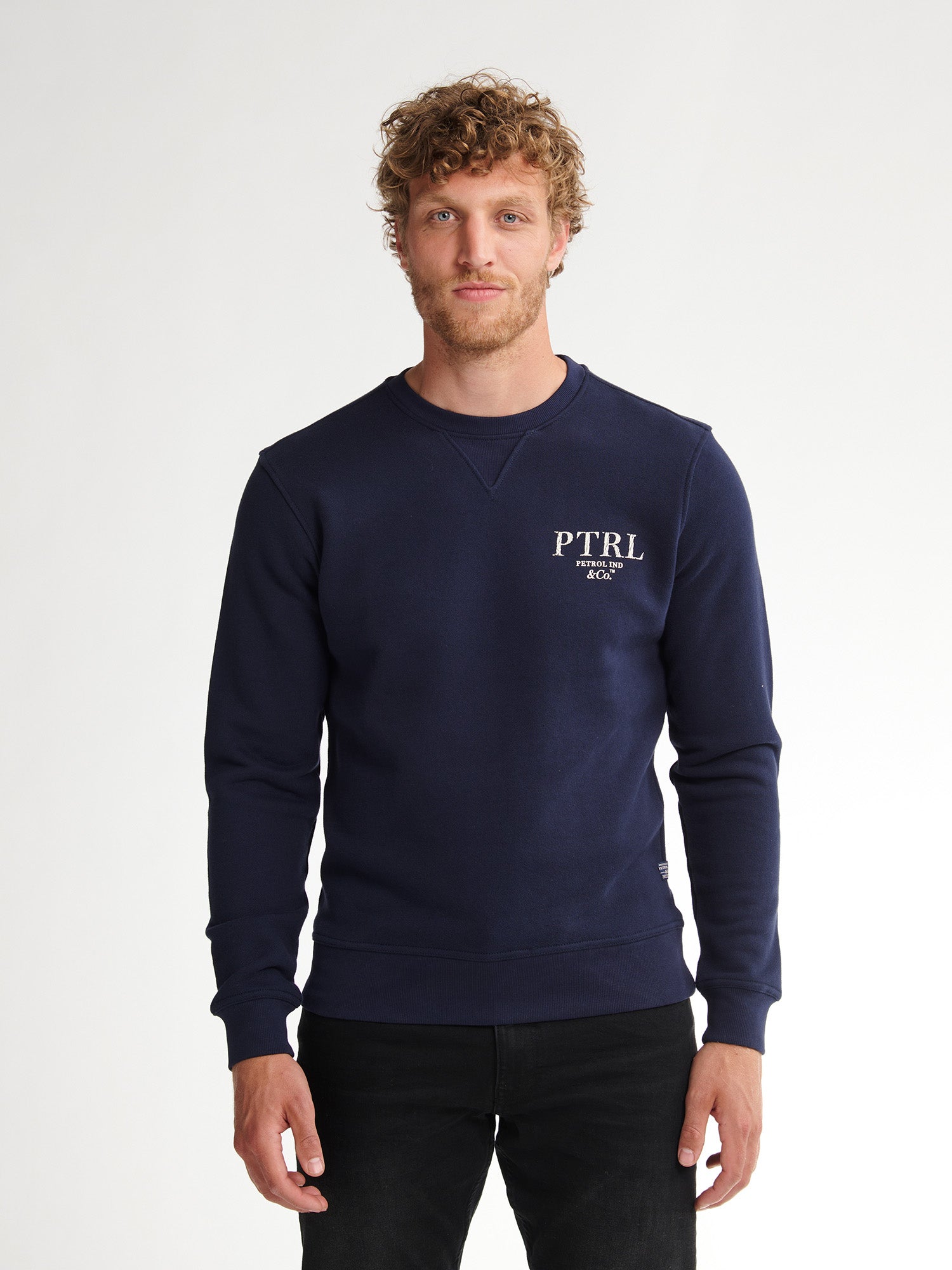 Shop the Petrol Industries Dubuque Crew Neck Sweater for Stay