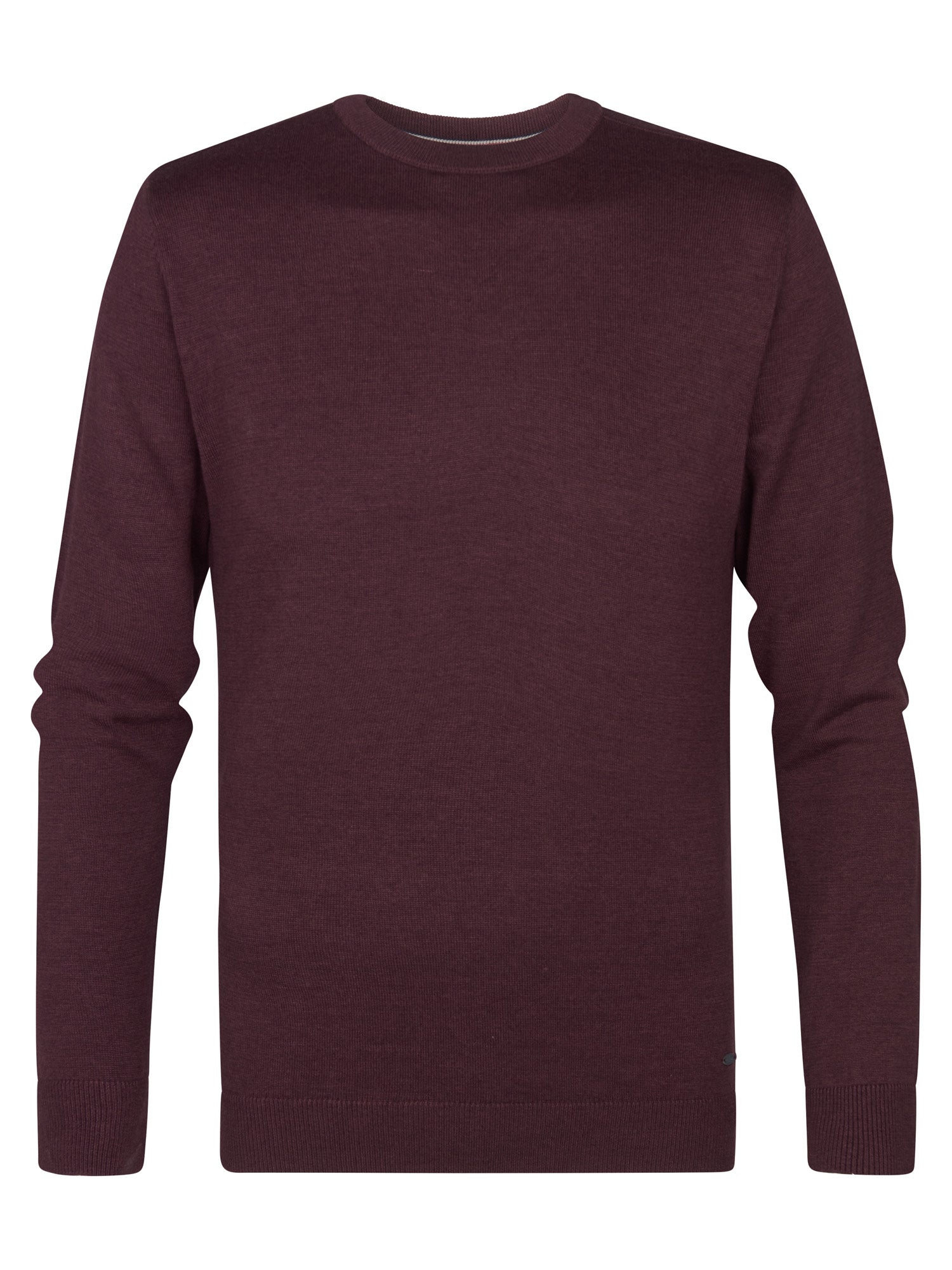 Petrol Industries Men Knitwear Round Neck Basic Regular Fit Syrup