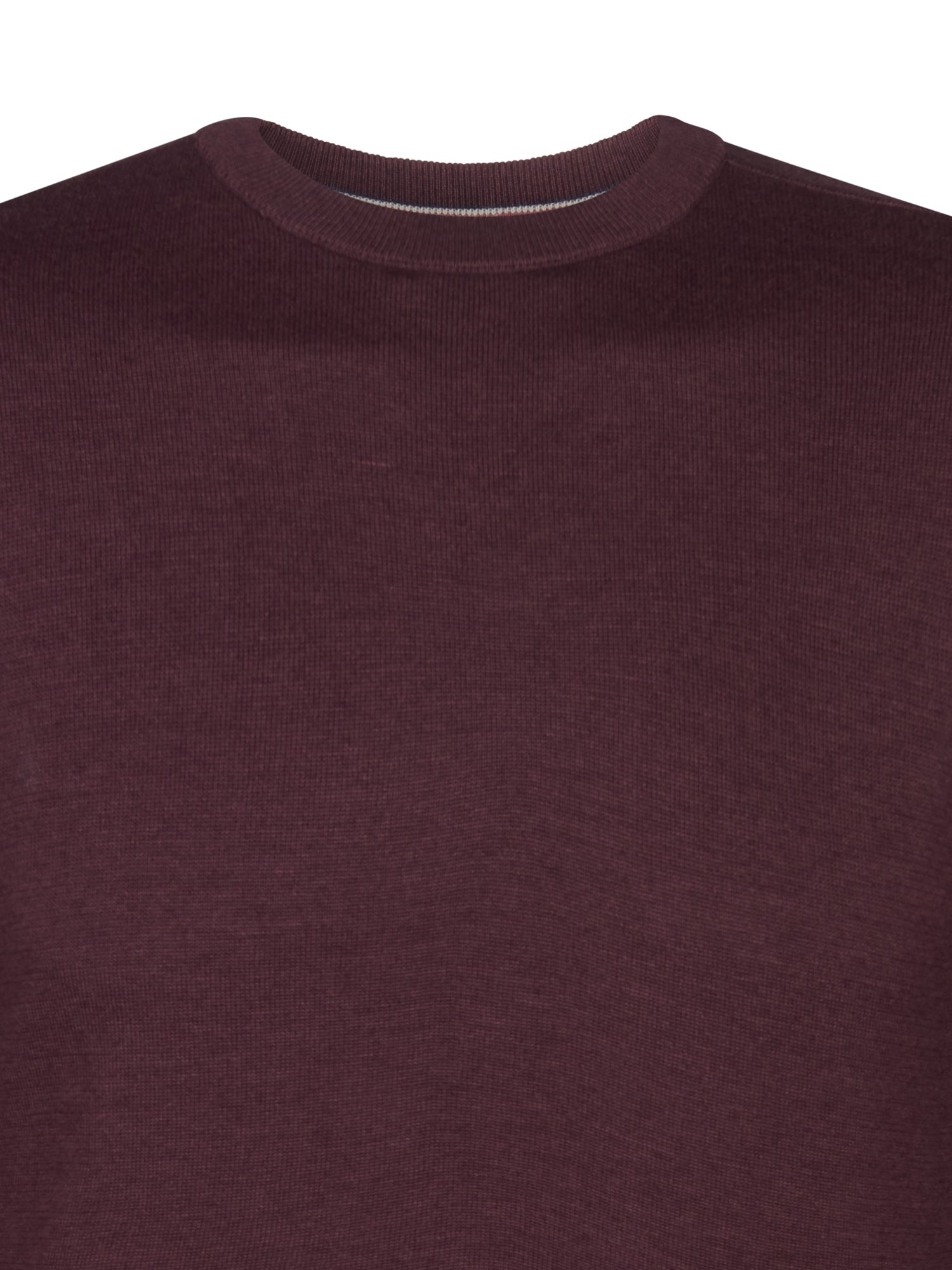 Petrol Industries Men Knitwear Round Neck Basic Regular Fit Syrup