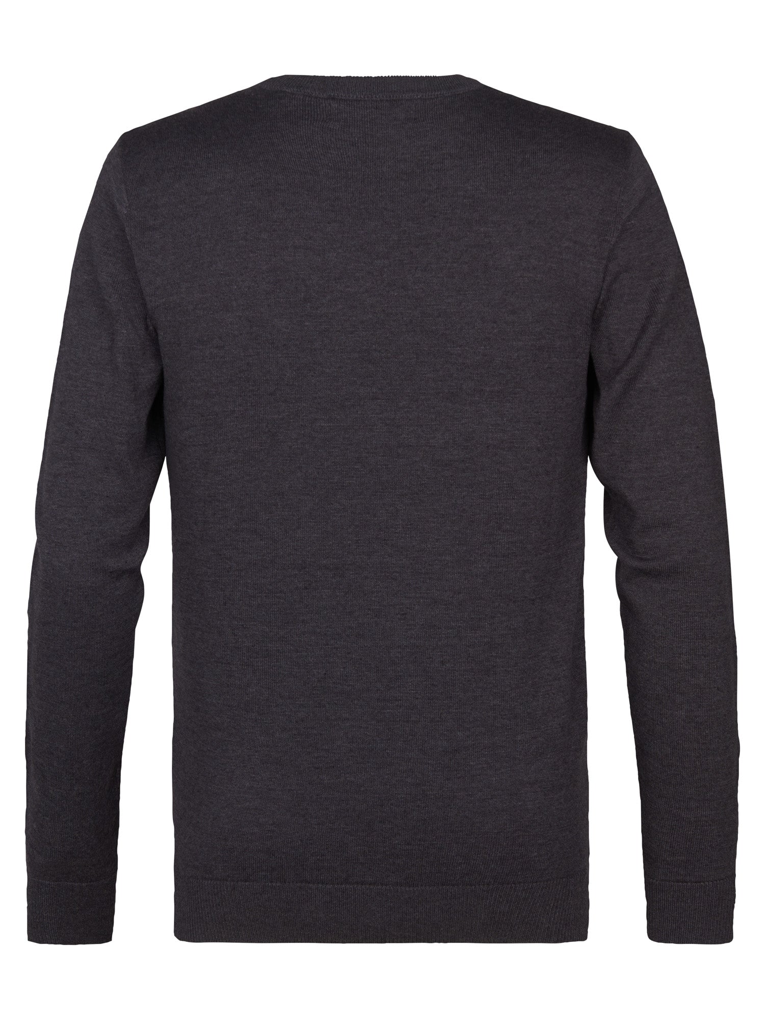 Petrol Industries Men Knitwear Round Neck Basic Regular Fit Sky Captain