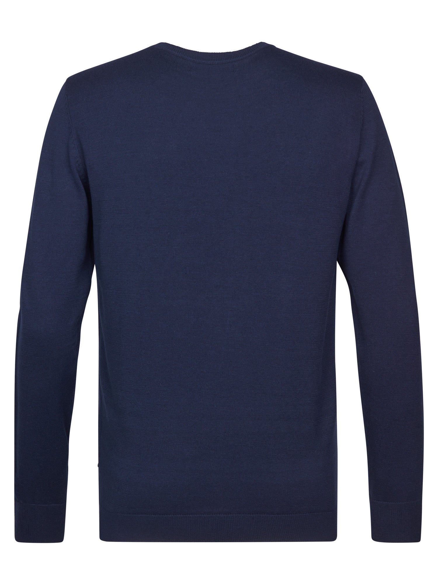 Petrol Industries Men Knitwear Round Neck Basic Regular Fit Navy Blue