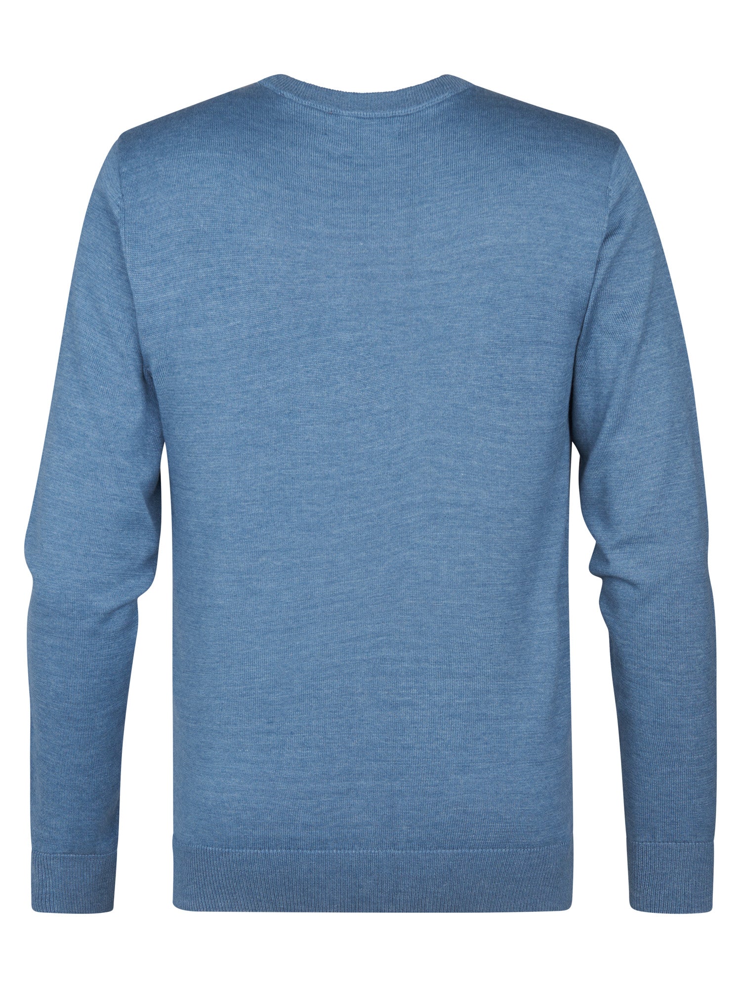 Petrol Industries Men Knitwear Round Neck Basic Regular Fit Light Shadow