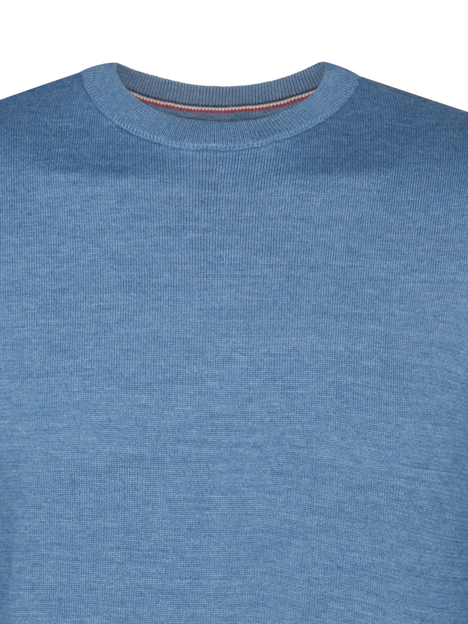 Petrol Industries Men Knitwear Round Neck Basic Regular Fit Light Shadow
