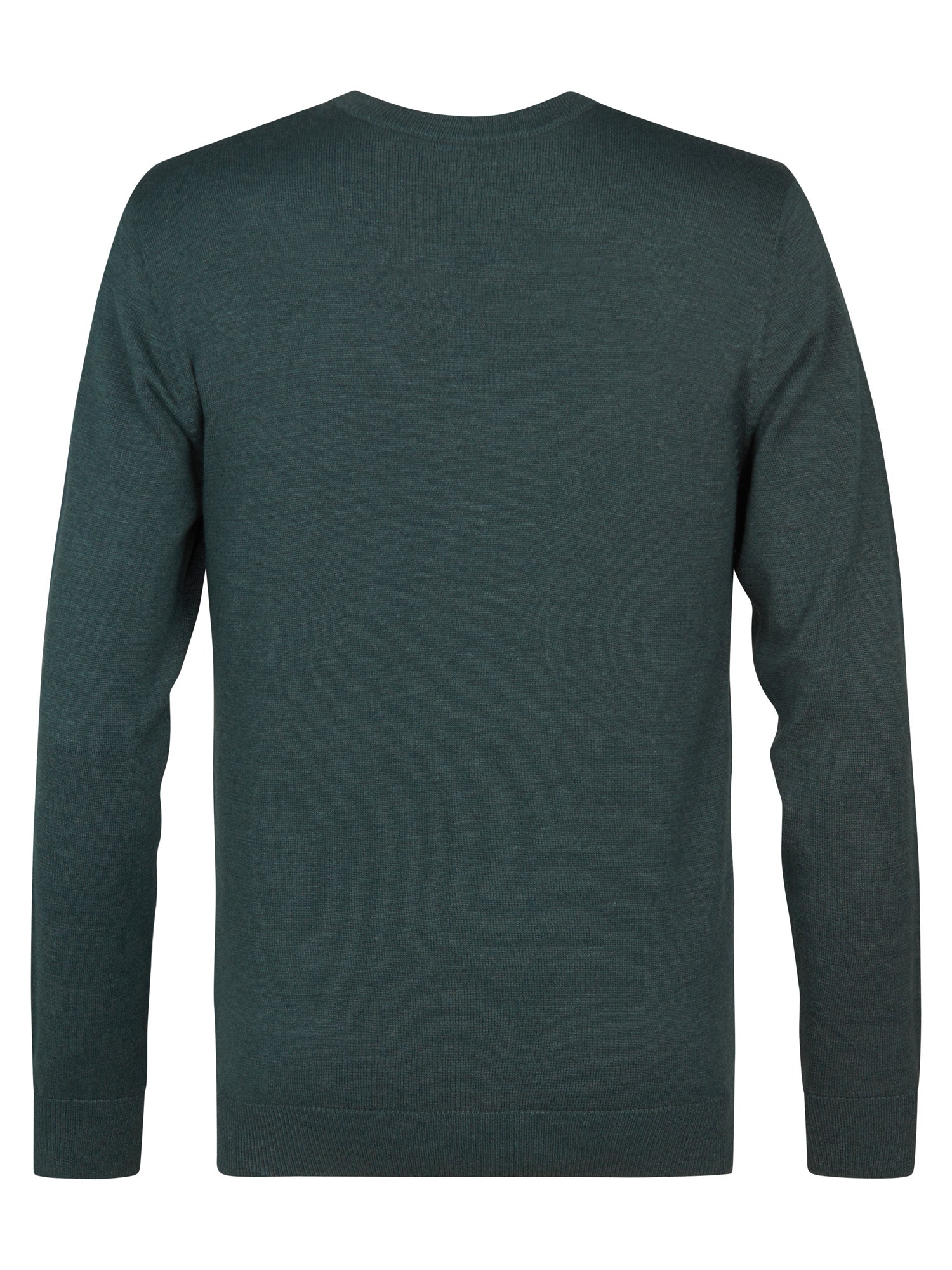 Petrol Industries Men Knitwear Round Neck Basic Regular Fit Bottle