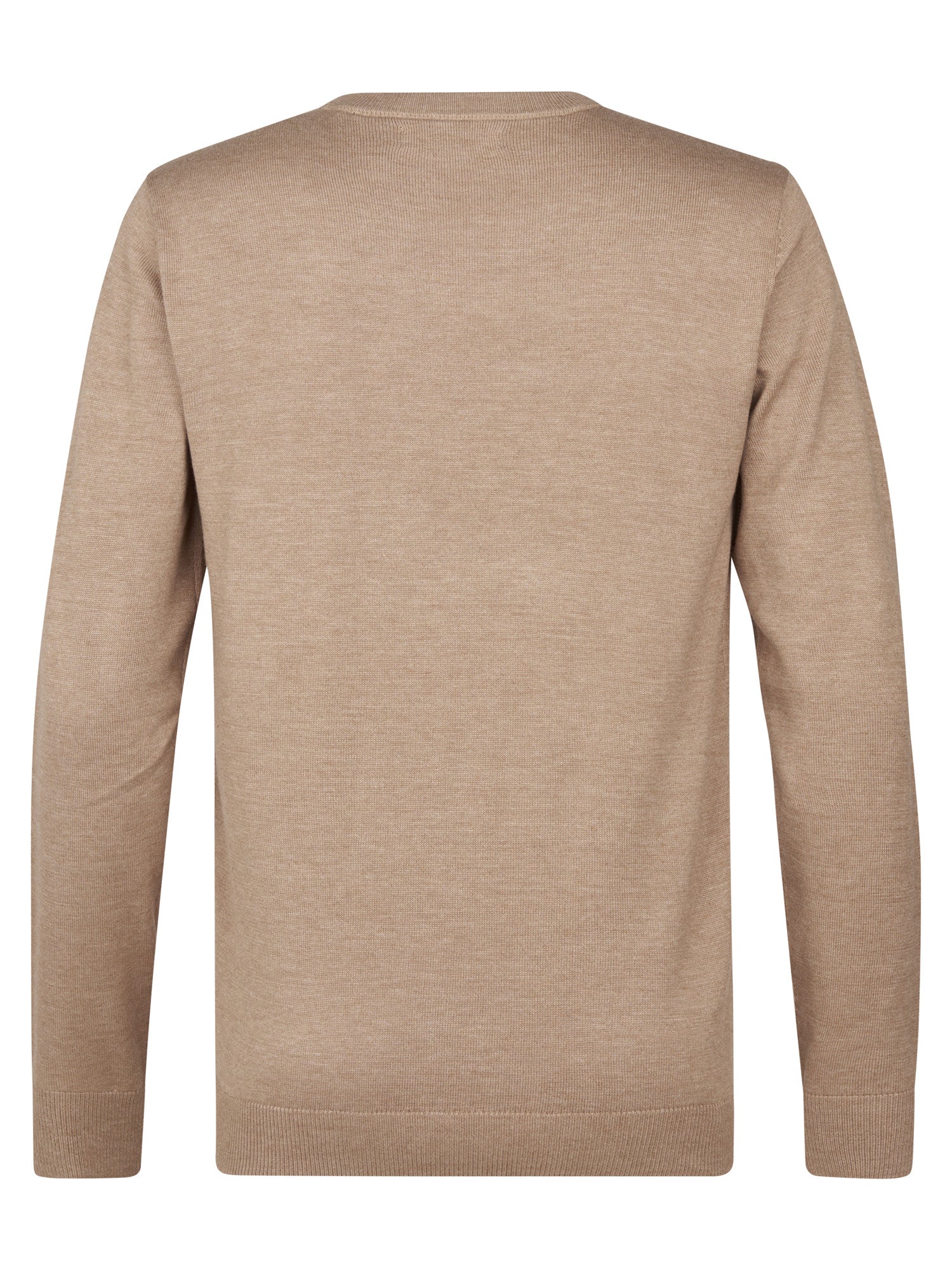 Petrol Industries Men Knitwear Round Neck Basic Regular Fit Oak