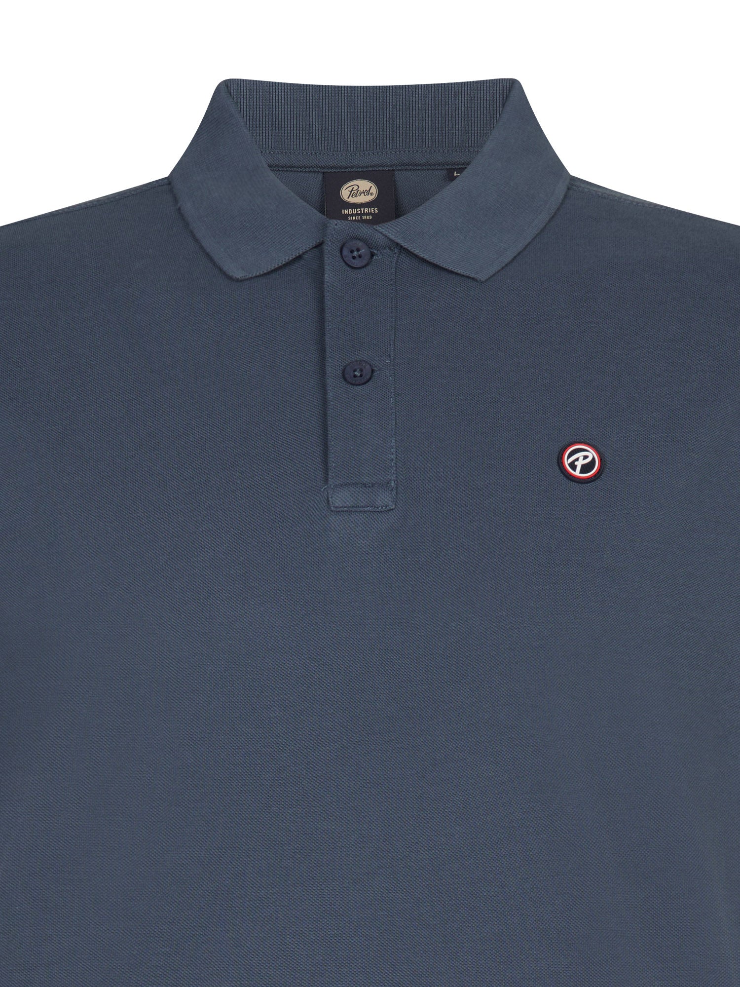 Petrol Industries Men Polo Short Sleeve Regular Fit Storm Blue