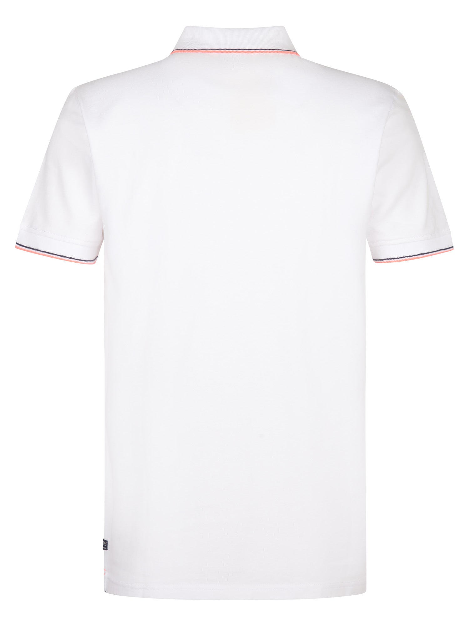 Petrol Industries Men Polo Short Sleeve Regular Fit Bright White
