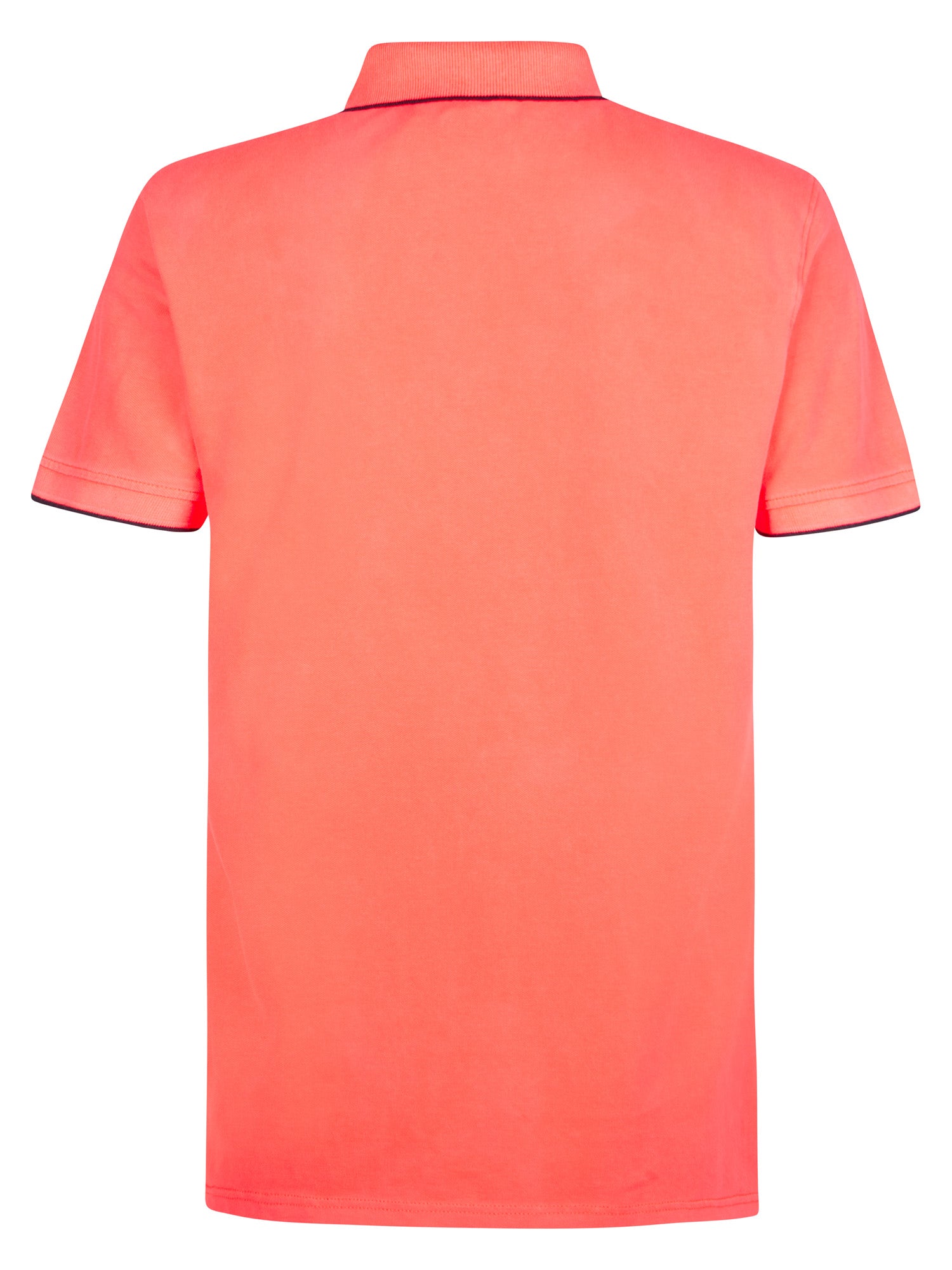 Petrol Industries Men Polo Short Sleeve Regular Fit Fiery Coral