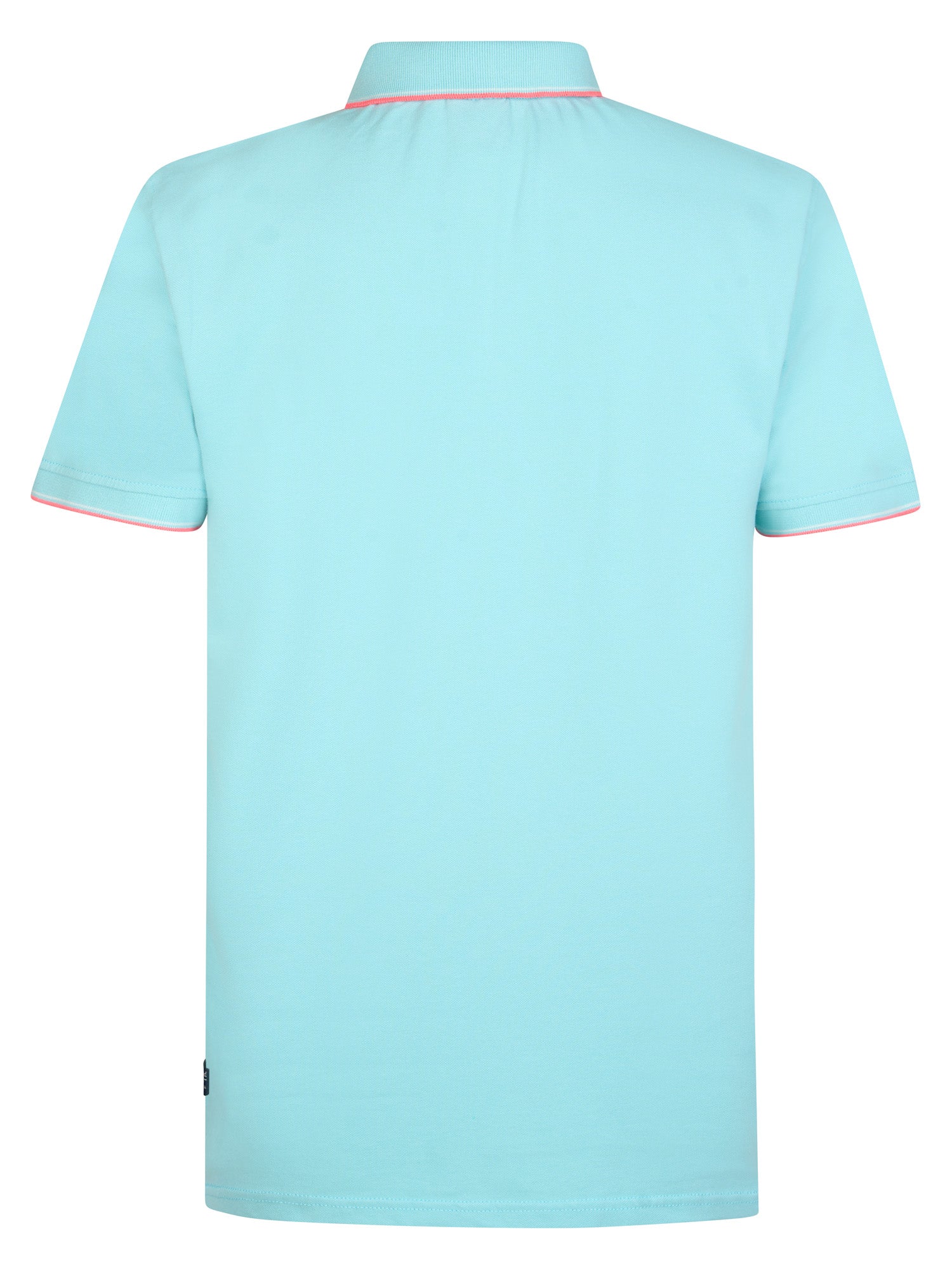 Petrol Industries Men Polo Short Sleeve Regular Fit Aqua