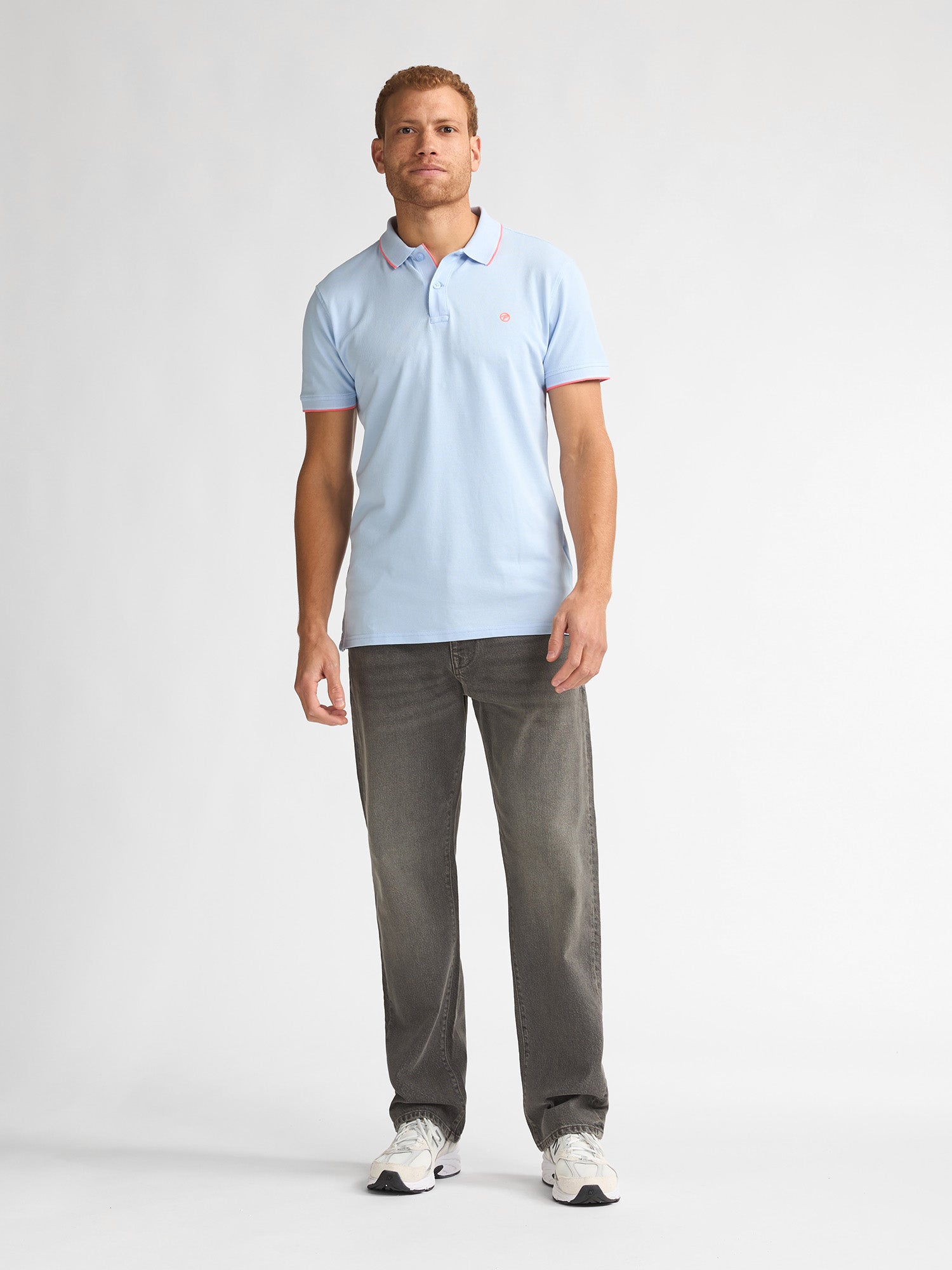 Petrol Industries Men Polo Short Sleeve Regular Fit Sky