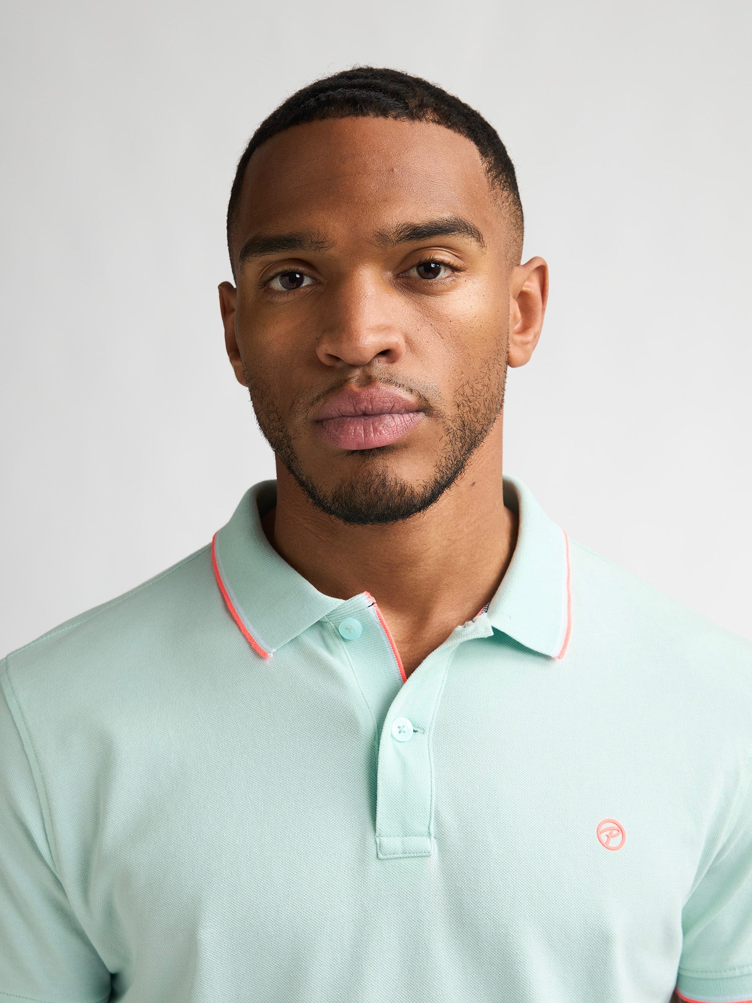 Petrol Industries Men Polo Short Sleeve Regular Fit Cool Mint