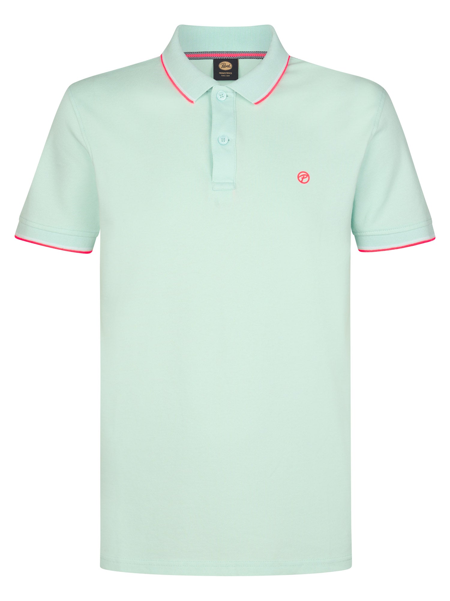 Petrol Industries Men Polo Short Sleeve Regular Fit Cool Mint