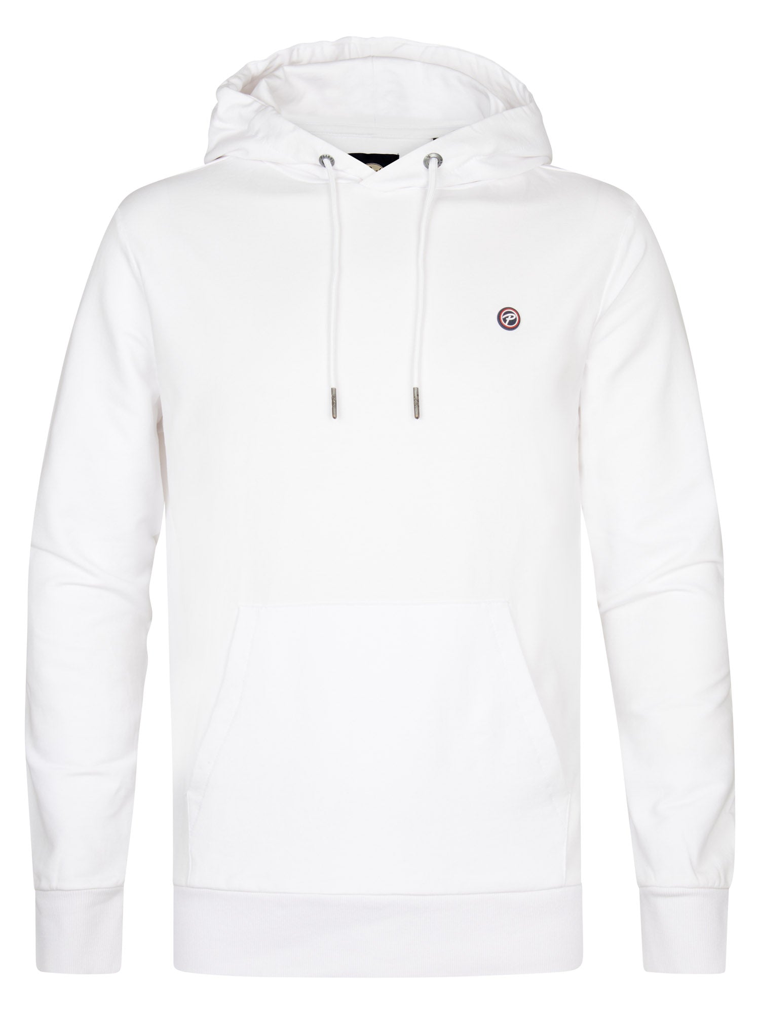 Petrol Industries Men Sweater Hooded Regular Fit Bright White
