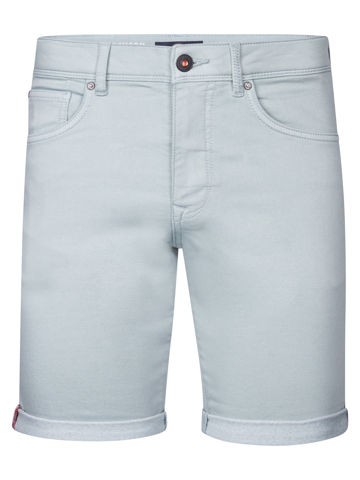 Petrol Industries Men Shorts Denim Slim Fit Aqua Grey