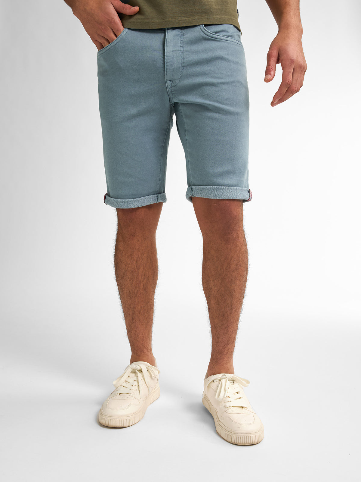 Petrol Industries Men Shorts Denim Slim Fit Ocean