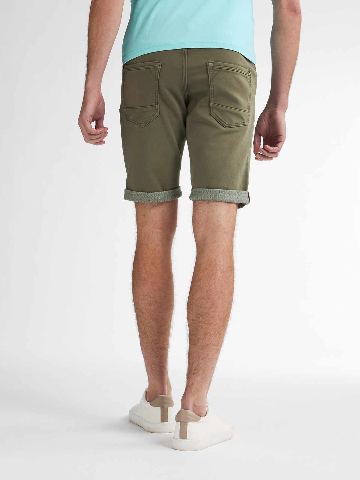 Petrol Industries Men Shorts Denim Slim Fit Dusty Army