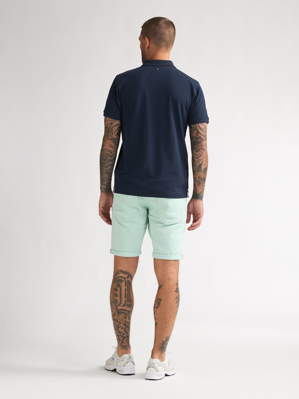 Petrol Industries Men Shorts Denim Slim Fit Cool Mint