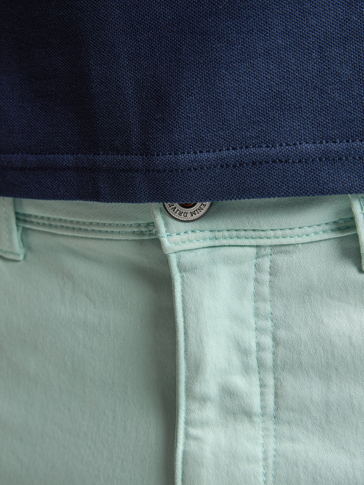 Petrol Industries Men Shorts Denim Slim Fit Cool Mint