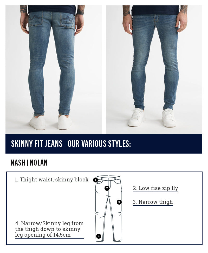 skinny fit jeans