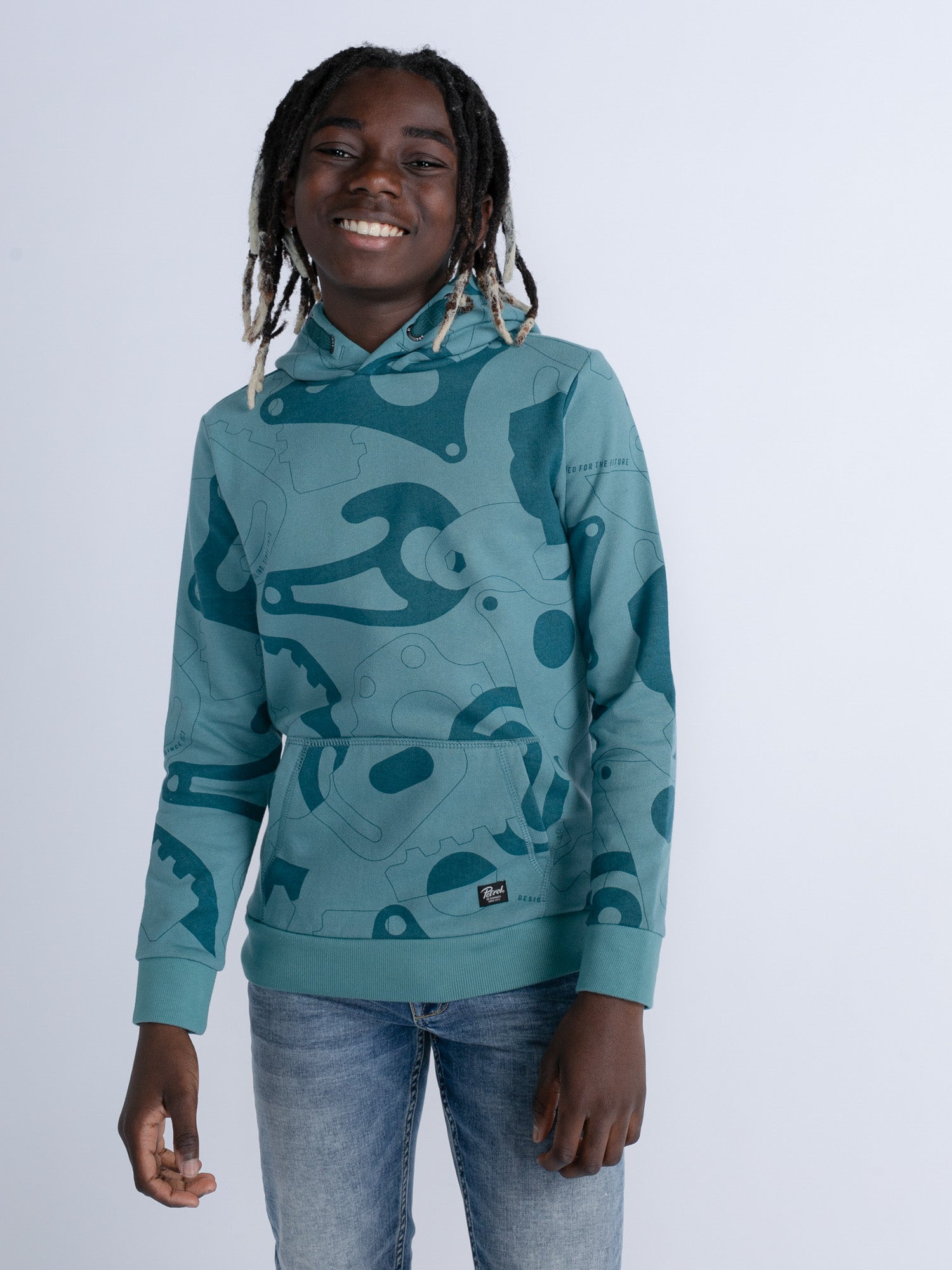 Pull à capuche Odd Future (vert) Taille : L Pull à capuche Odd Future (vert) Taille : L