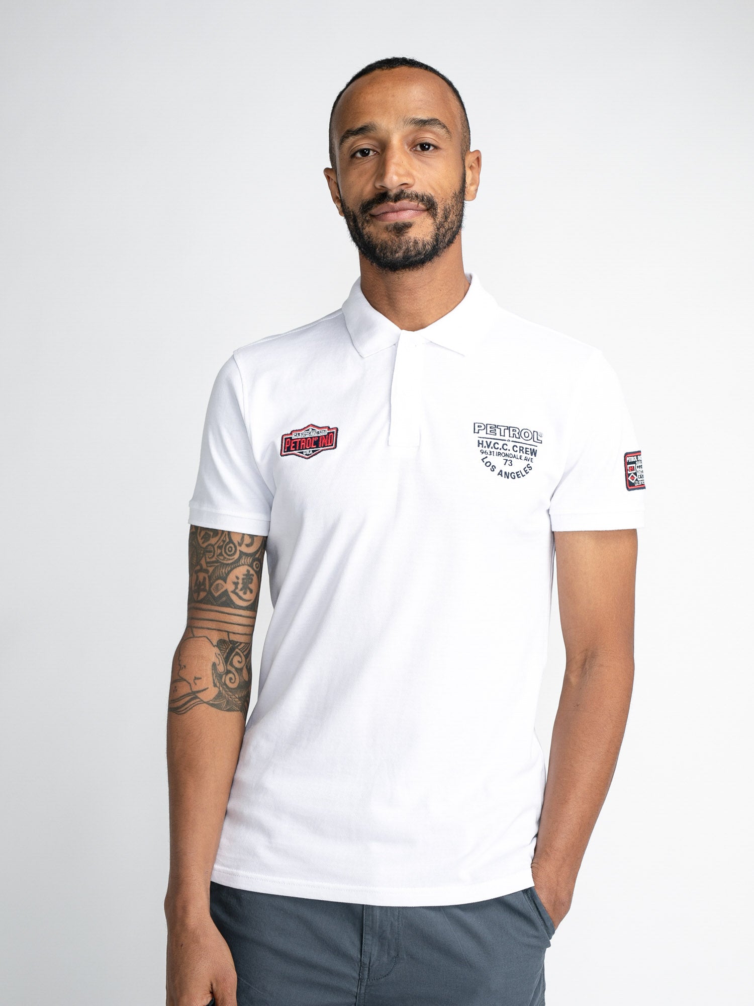 Sporty artwork polo shirt | Official Petrol Industries® webshop
