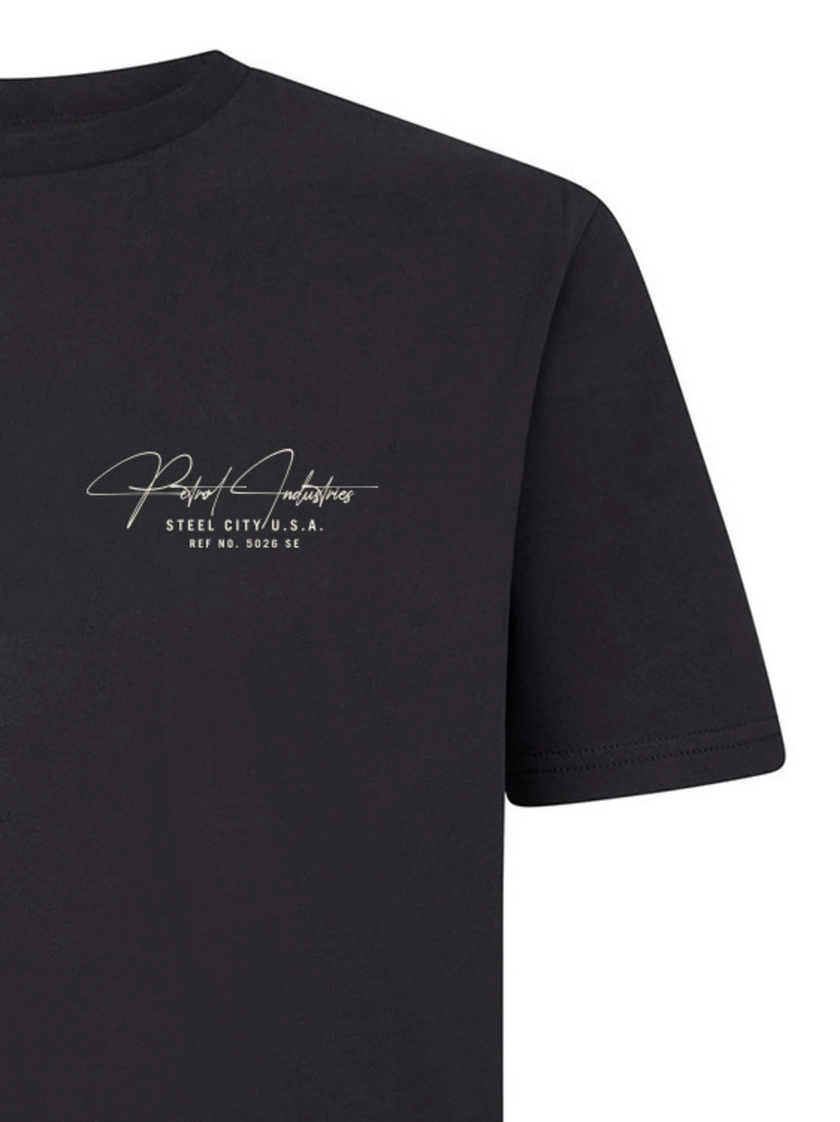 Camiseta con logo Steel
