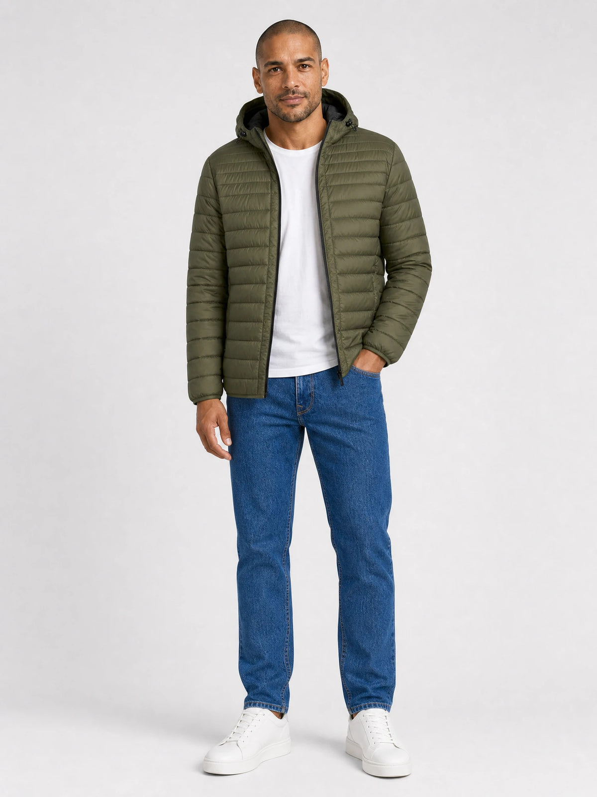 Chaqueta Ligera Seafoam