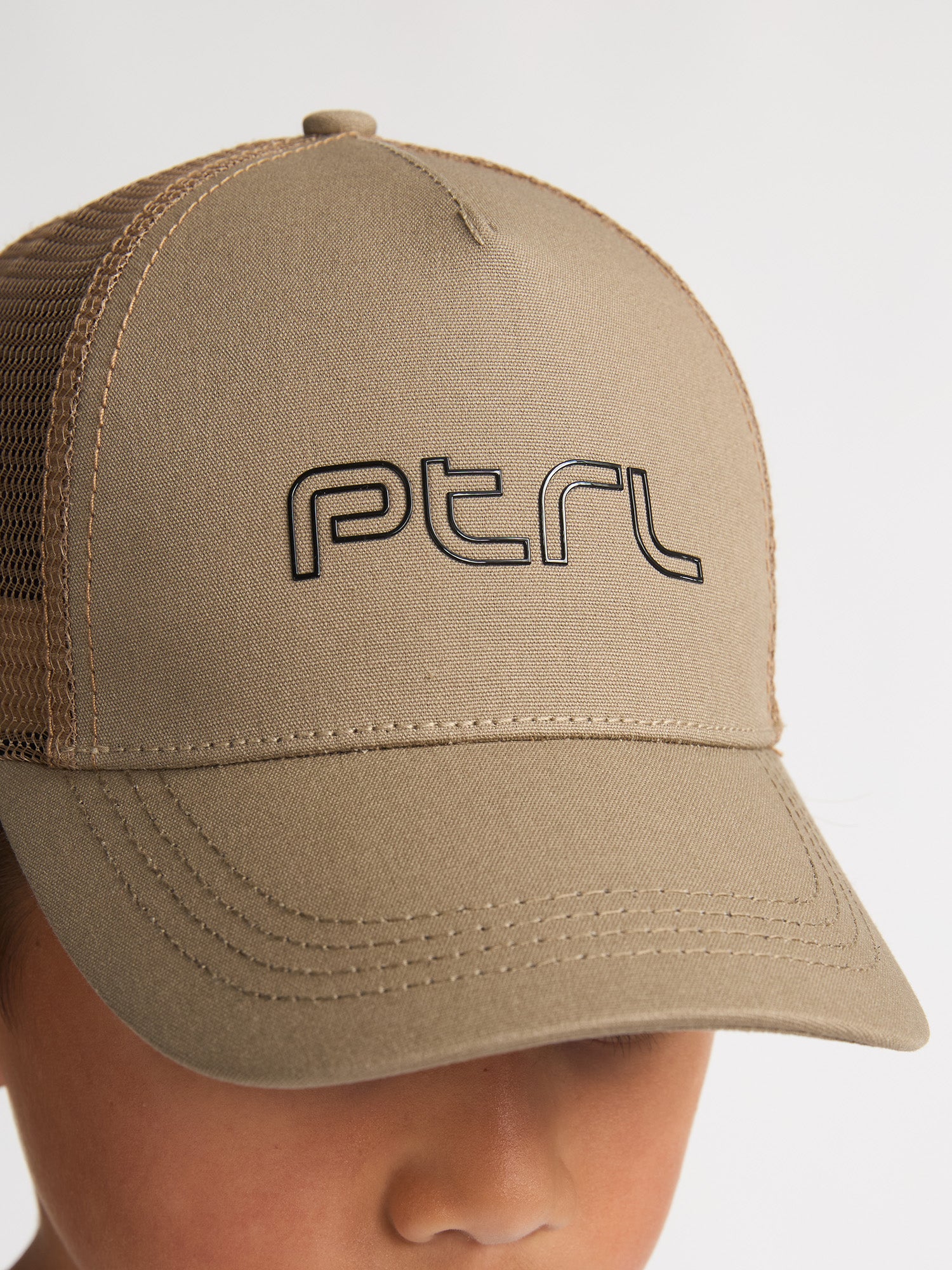 Petrol Industries Boys Accessories Cap Trucker Fit Light Tan