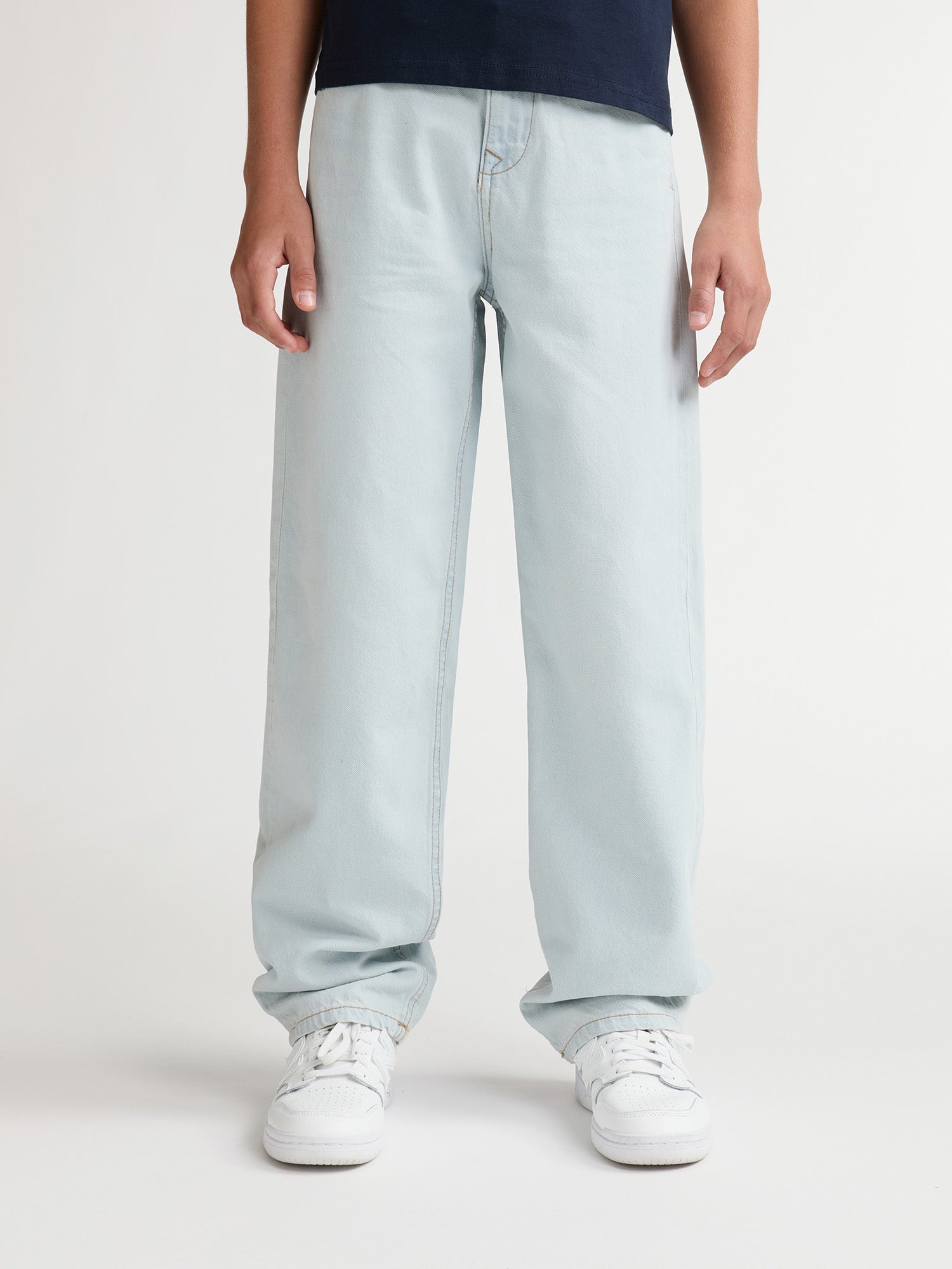 Petrol Industries Boys LENOX - Boys Denim Loose Fit Loose Fit Bleached
