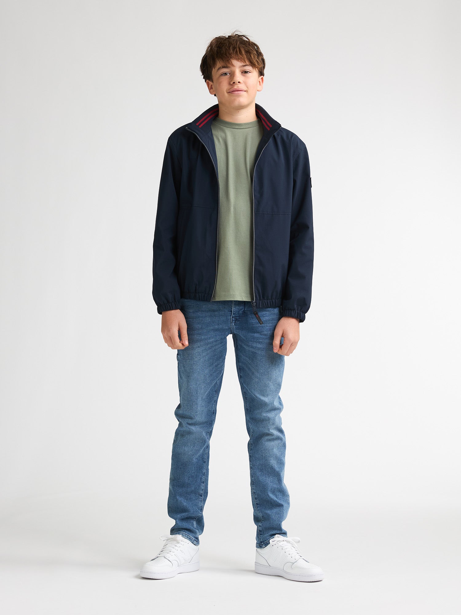 Petrol Industries Boys Jacket Bomber Relaxed Fit Navy Blue