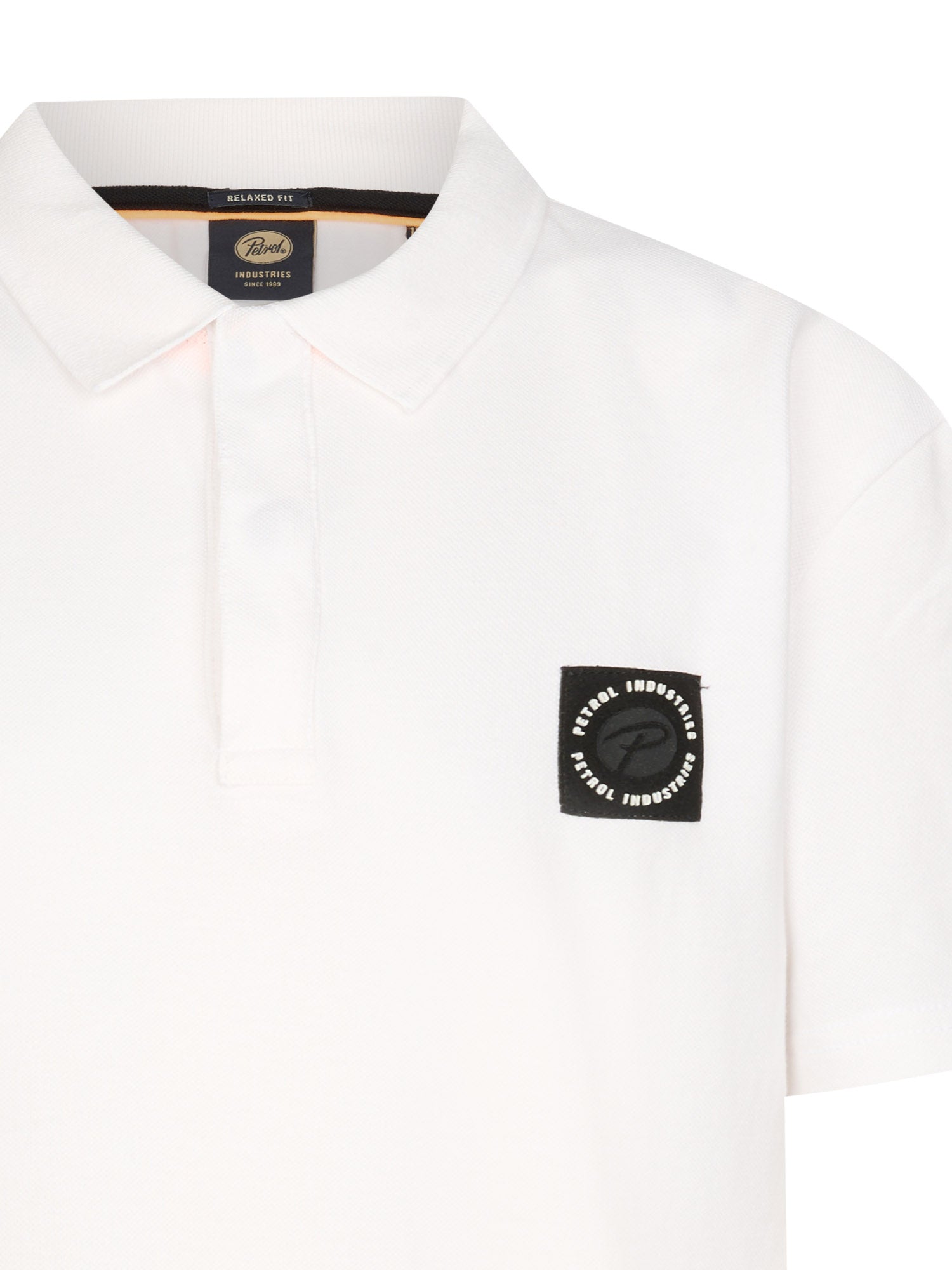 Petrol Industries Boys Polo Short Sleeve Relaxed Fit Bright White