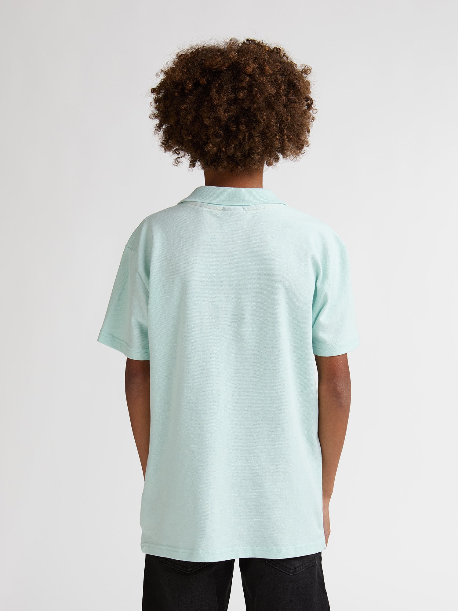 Petrol Industries Boys Polo Short Sleeve Relaxed Fit Cool Mint