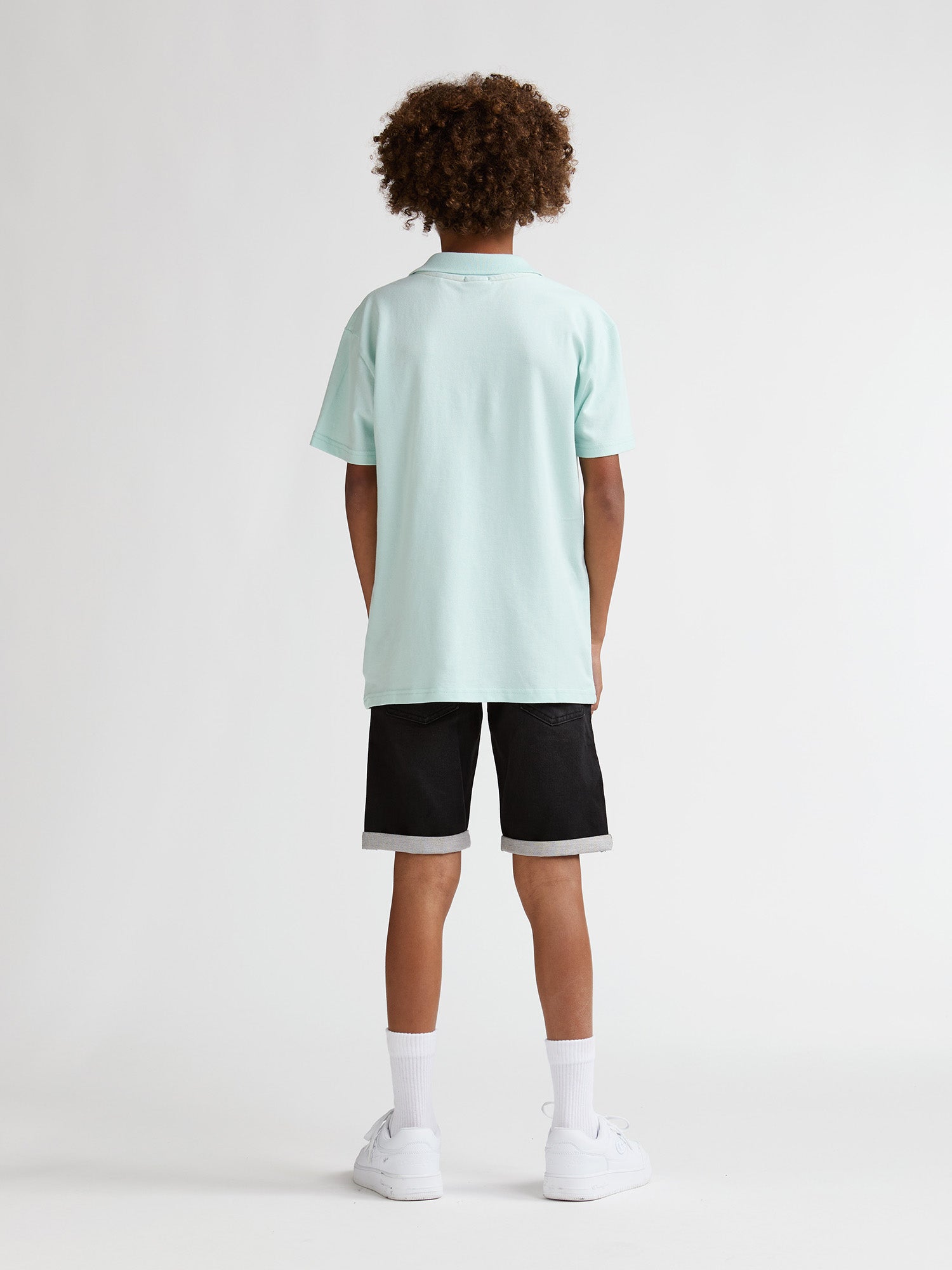 Petrol Industries Boys Polo Short Sleeve Relaxed Fit Cool Mint