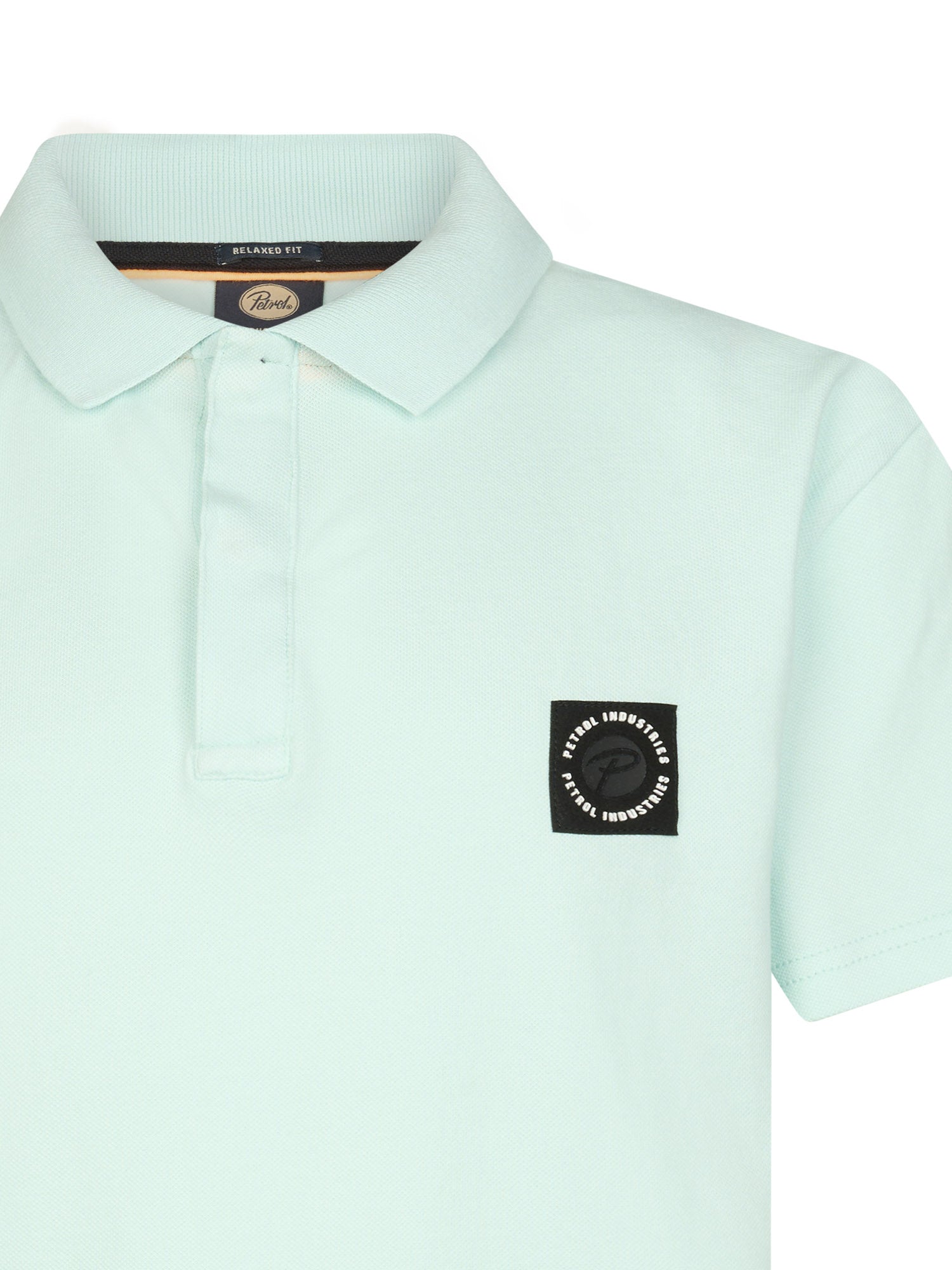 Petrol Industries Boys Polo Short Sleeve Relaxed Fit Cool Mint