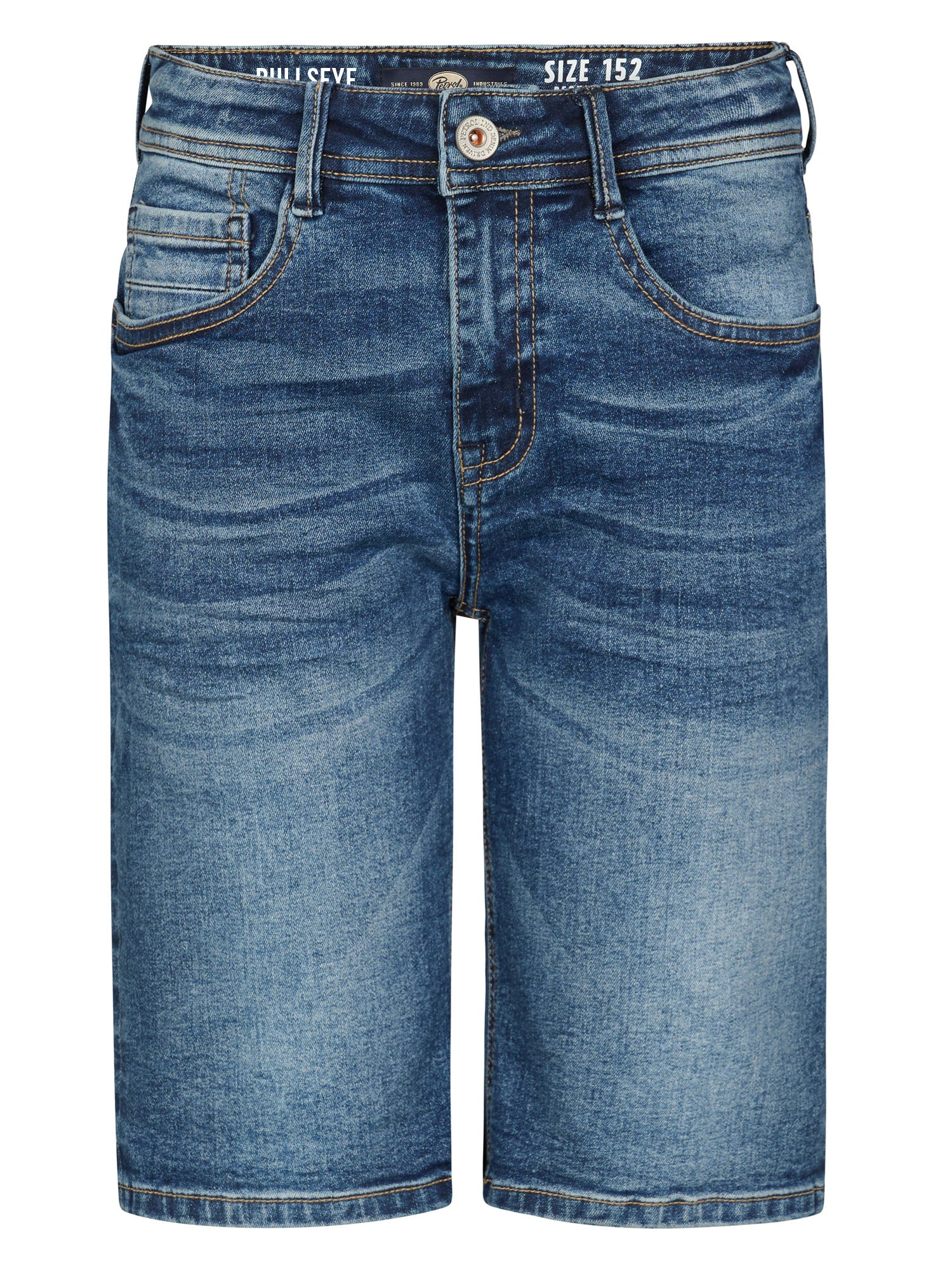 Petrol Industries Boys BULLSEYE - Boys Denim Short Regular Fit Regular Fit Natural Faded