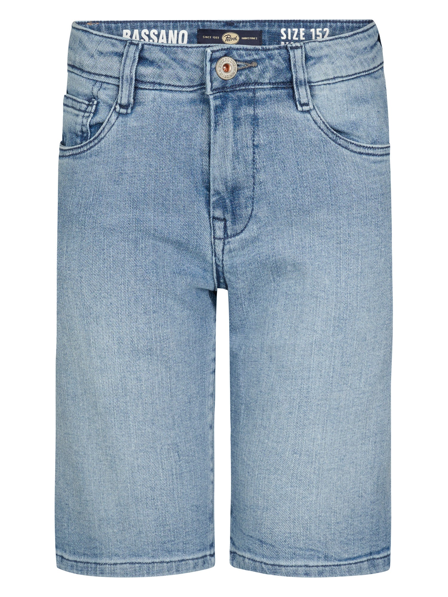 Petrol Industries Boys BASSANO - Boys Denim Short Regular Fit Regular Fit Medium Vintage