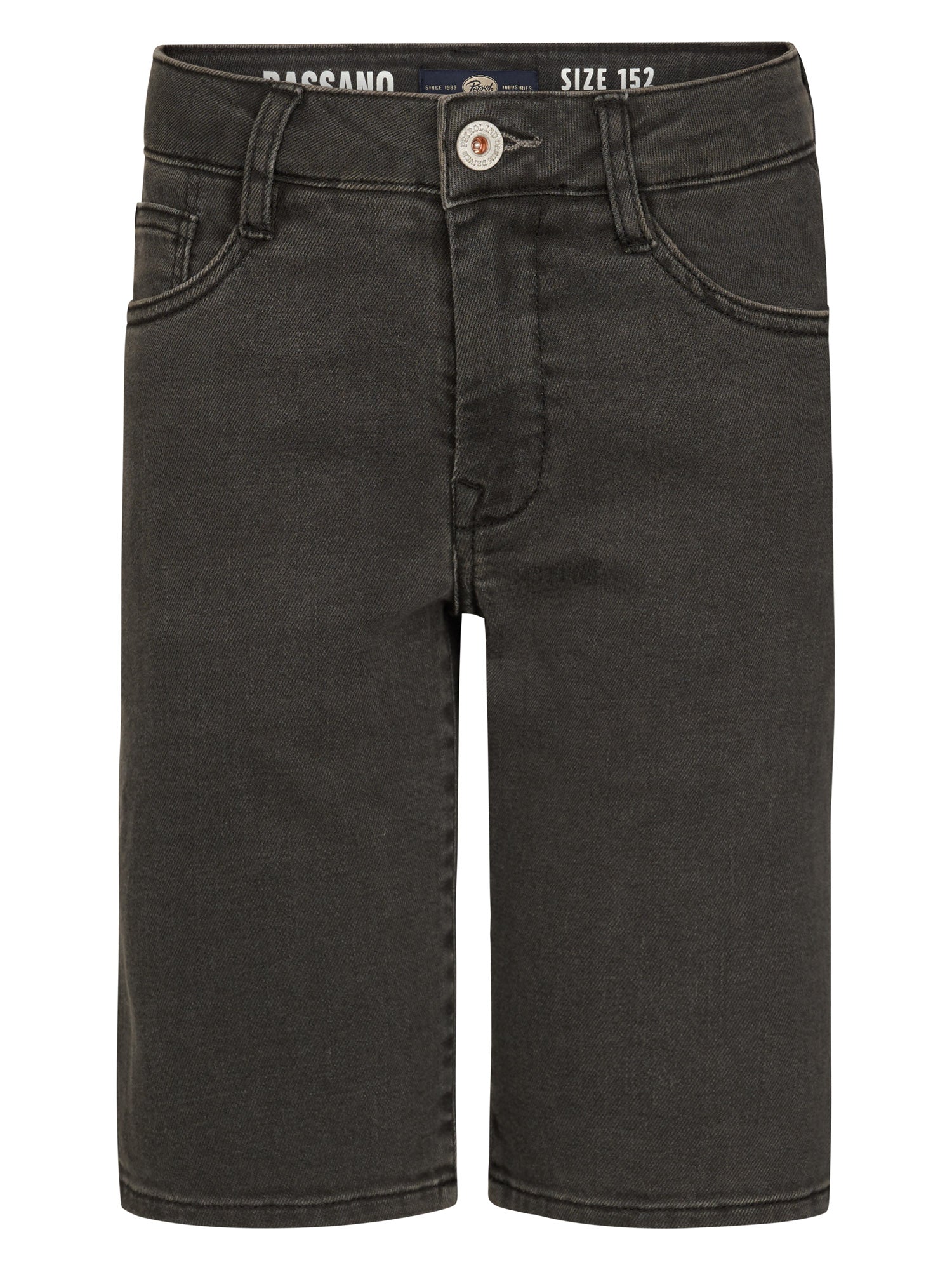 Petrol Industries Boys BASSANO - Boys Denim Short Regular Fit Regular Fit Silver Grey