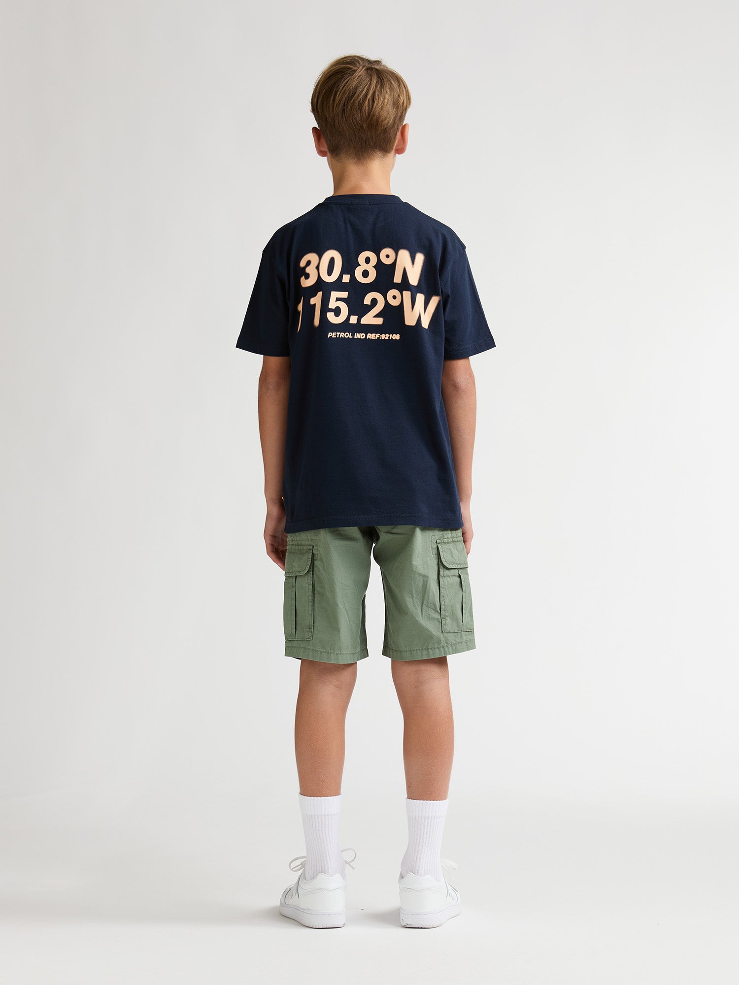 Petrol Industries Boys Shorts Cargo Fit Sage