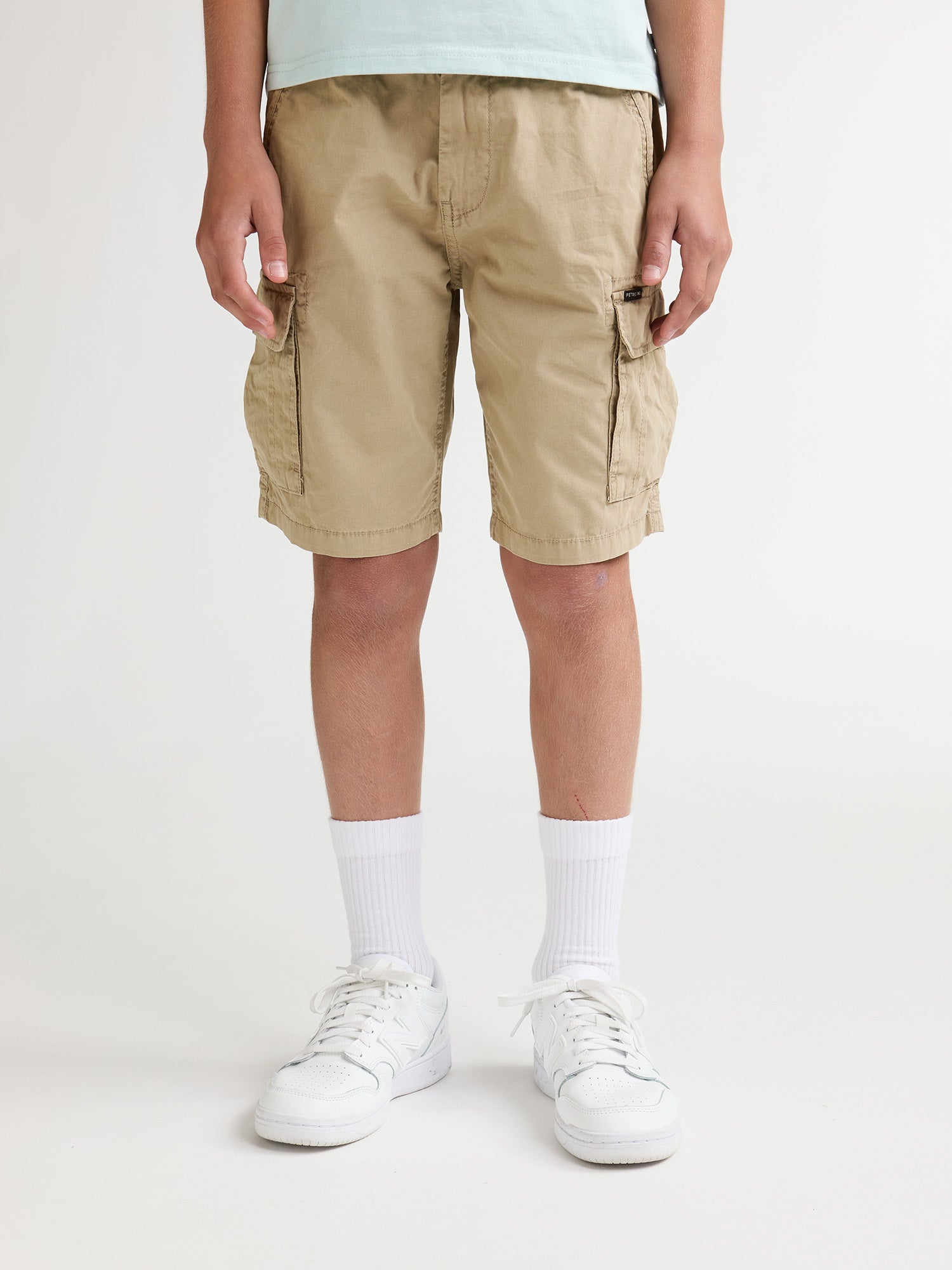 Petrol Industries Boys Shorts Cargo Fit Light Tan