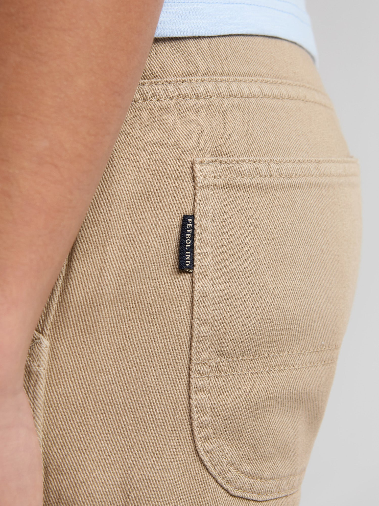 Petrol Industries Boys Shorts Chino Fit Light Tan