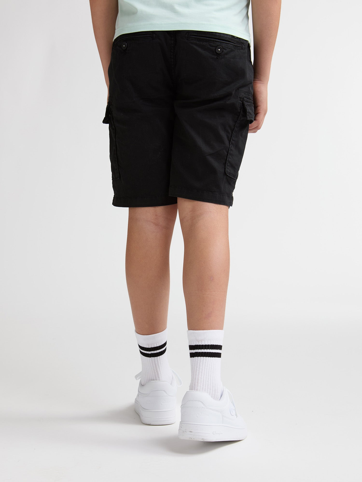 Petrol Industries Boys Shorts Cargo Fit Black