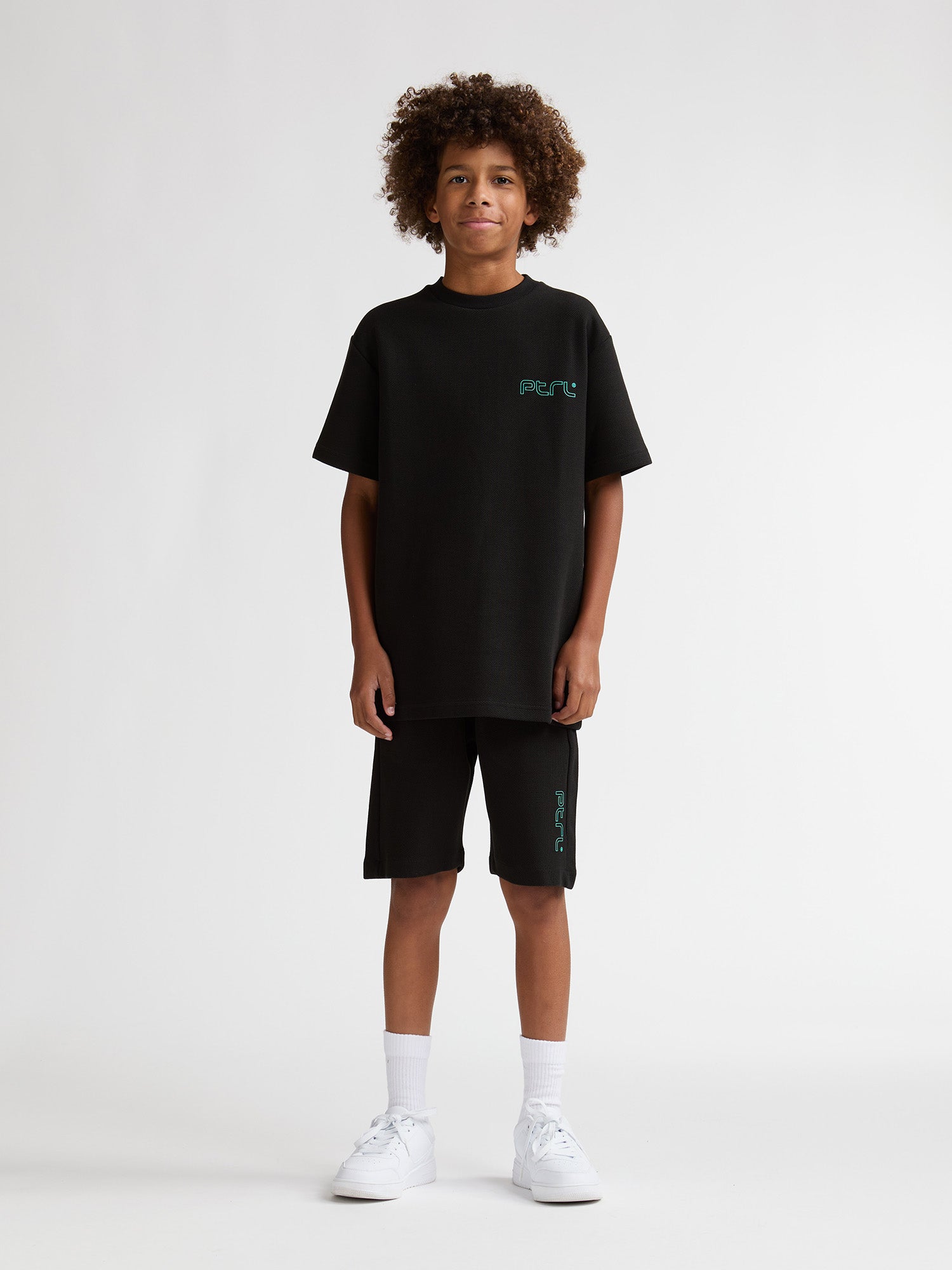 Petrol Industries Boys Short Jogging Relaxed Sweat Fit Black