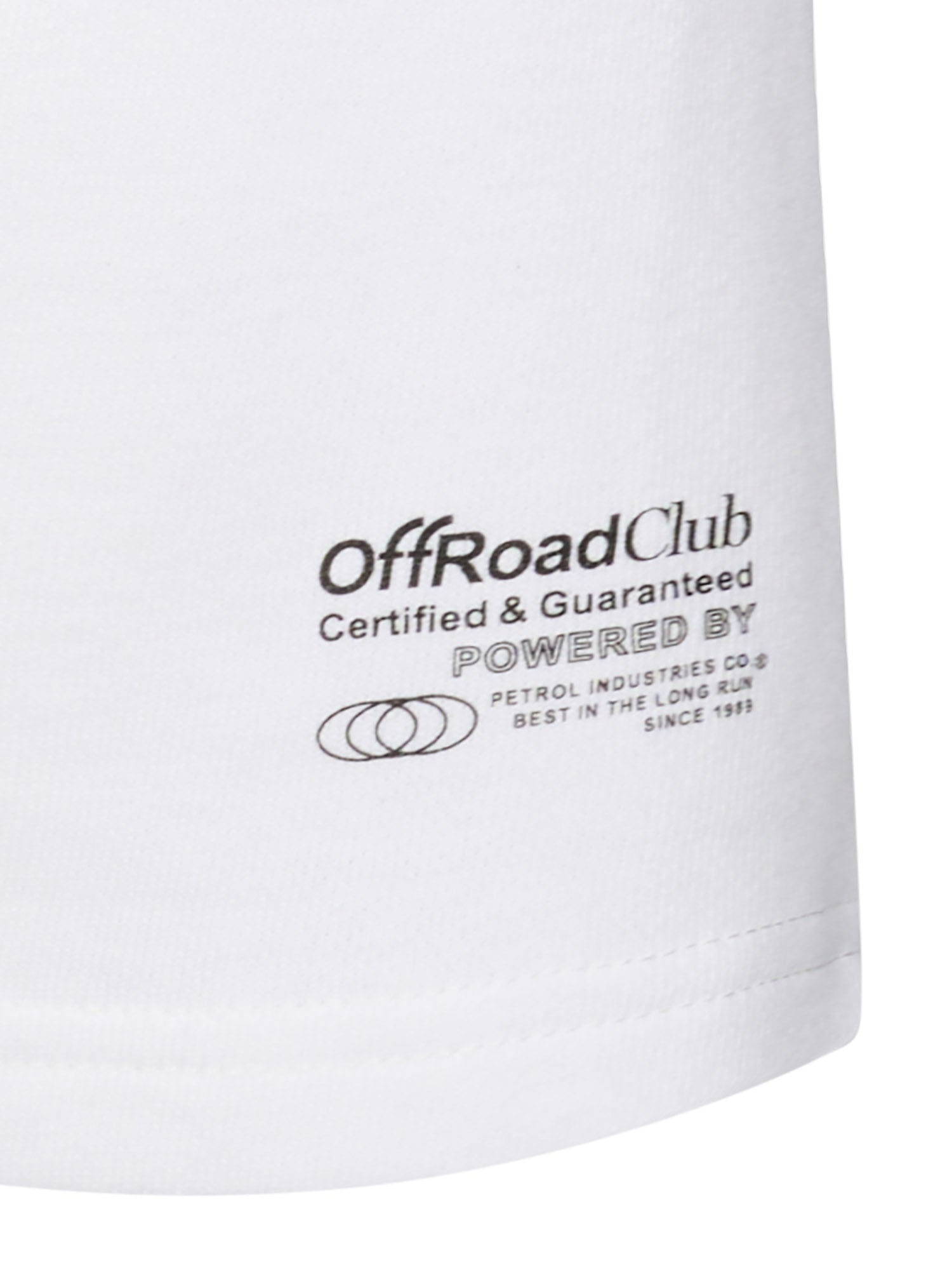 Petrol Industries Boys Short Jogging Sweat Fit Bright White