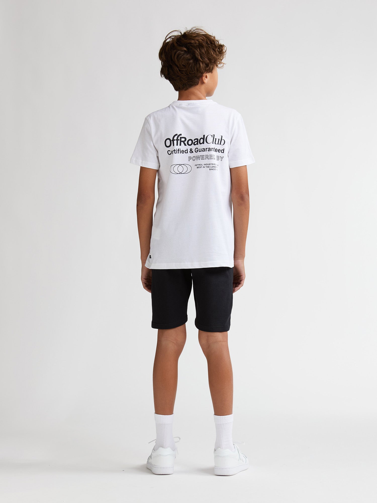 Petrol Industries Boys Short Jogging Sweat Fit Black