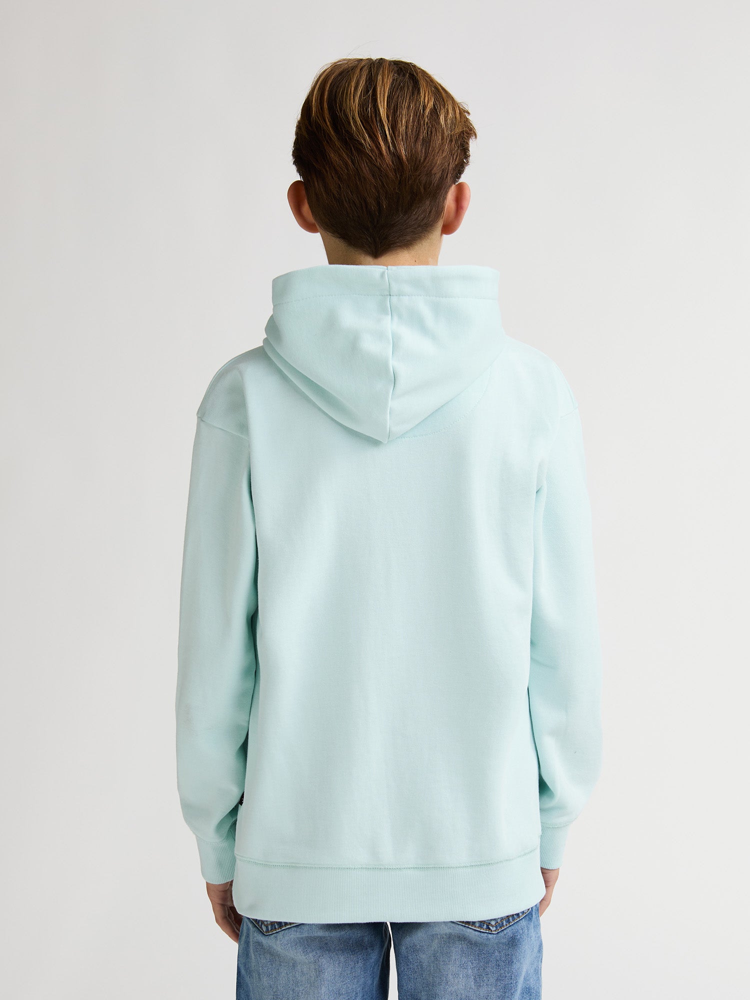 Petrol Industries Boys Sweater Hooded Relaxed Fit Cool Mint
