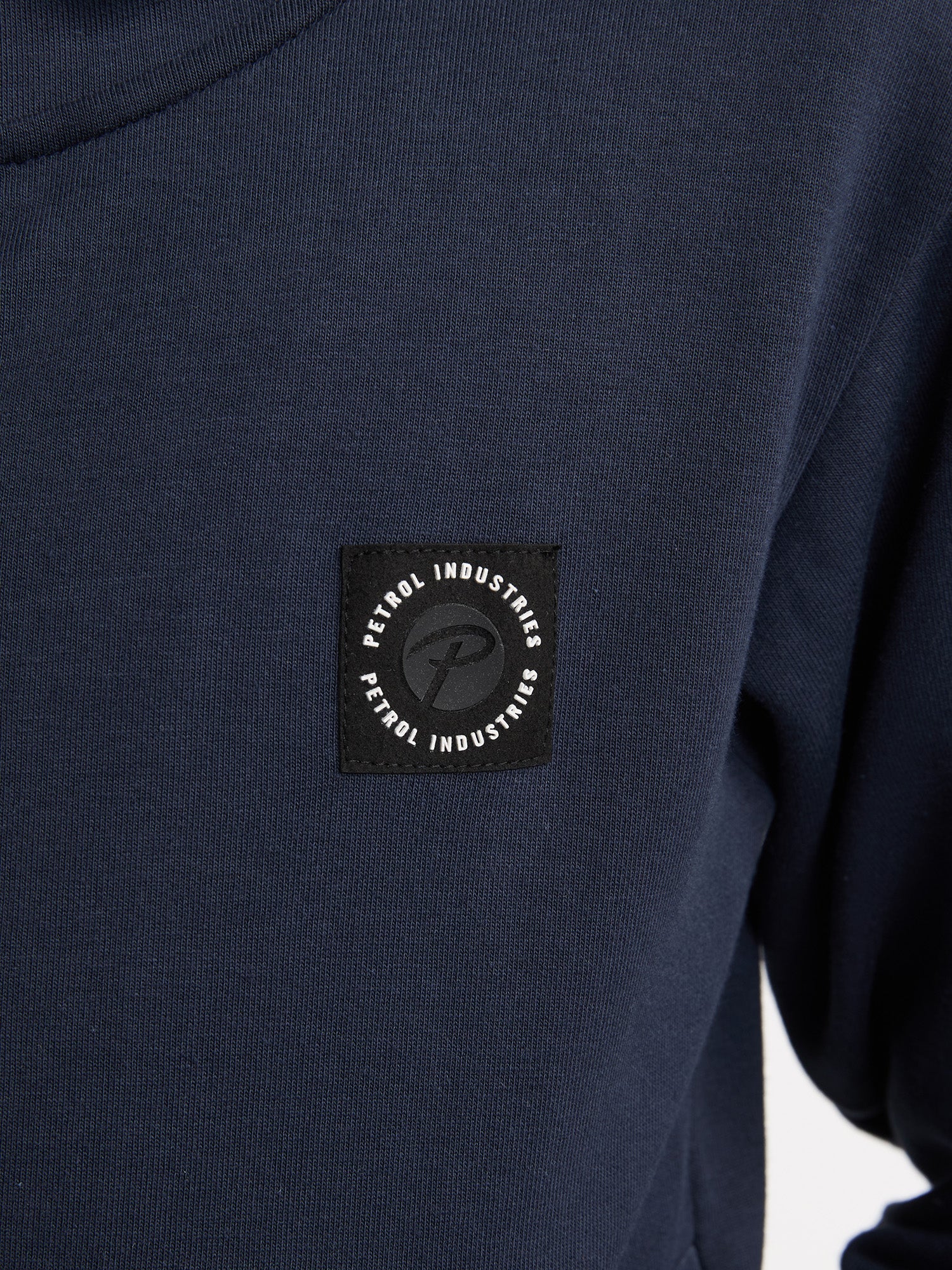 Petrol Industries Boys Sweater Hooded Zip Relaxed Fit Navy Blue