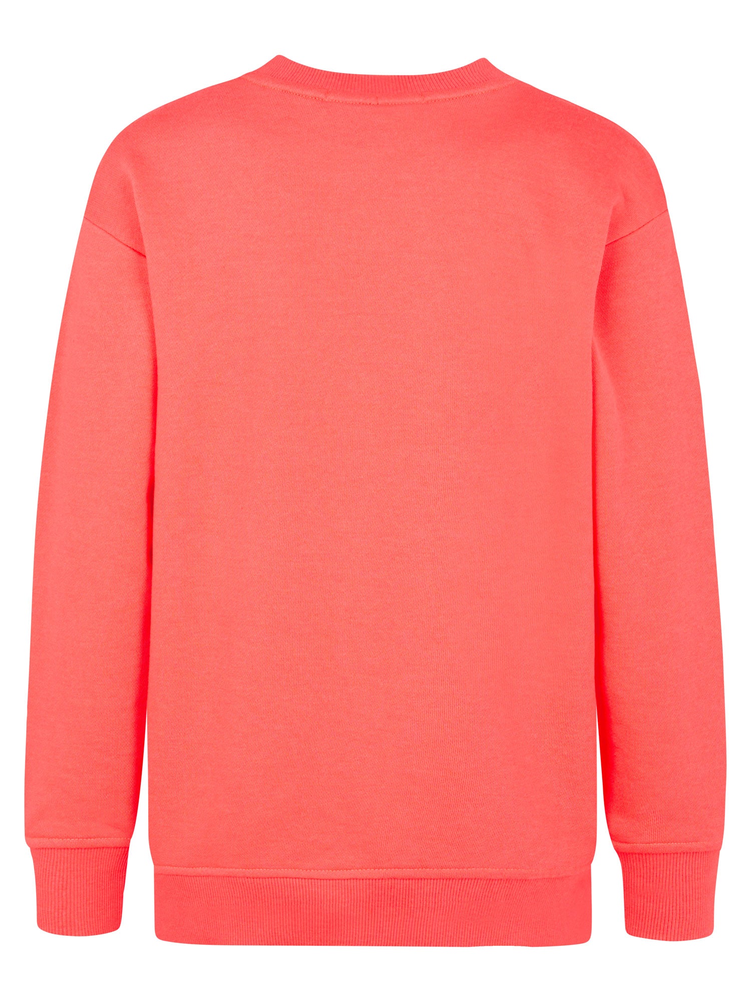 Petrol Industries Boys Sweater Round Neck Relaxed Fit Fiery Coral